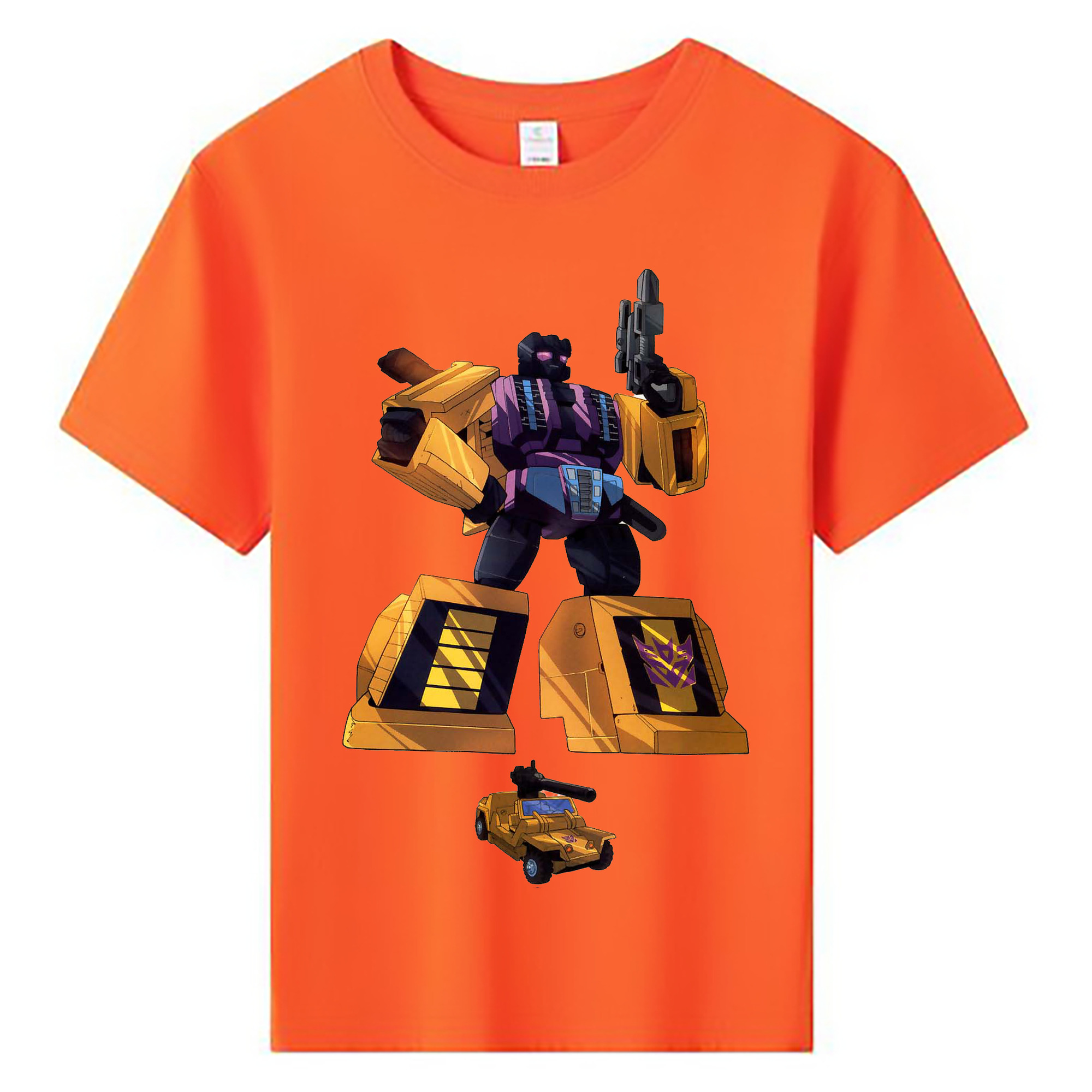 （画像用）  綿100％キッズTシャツ（フロントプリント）