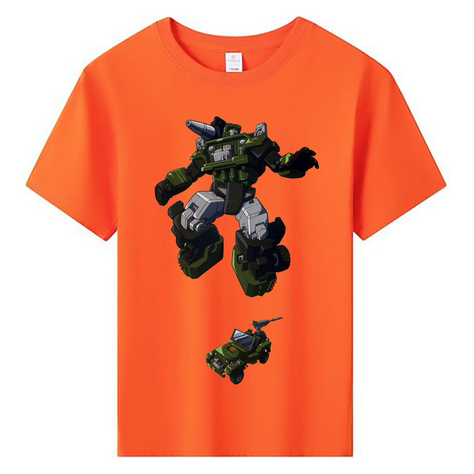 （画像用）  綿100％キッズTシャツ（フロントプリント）