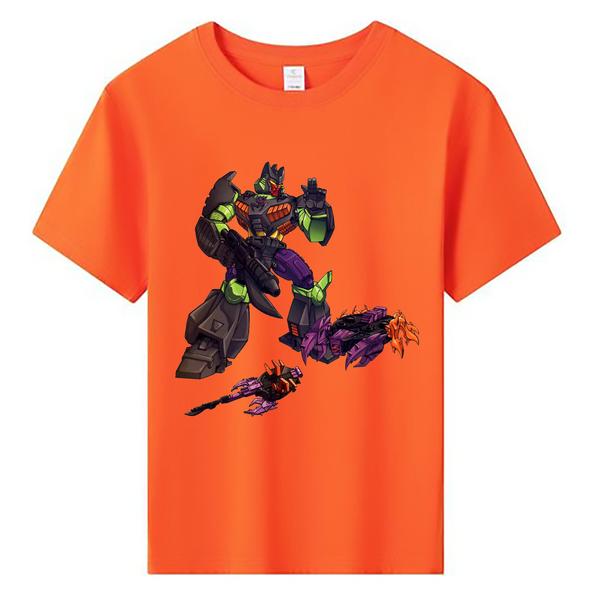 （画像用）  綿100％キッズTシャツ（フロントプリント）