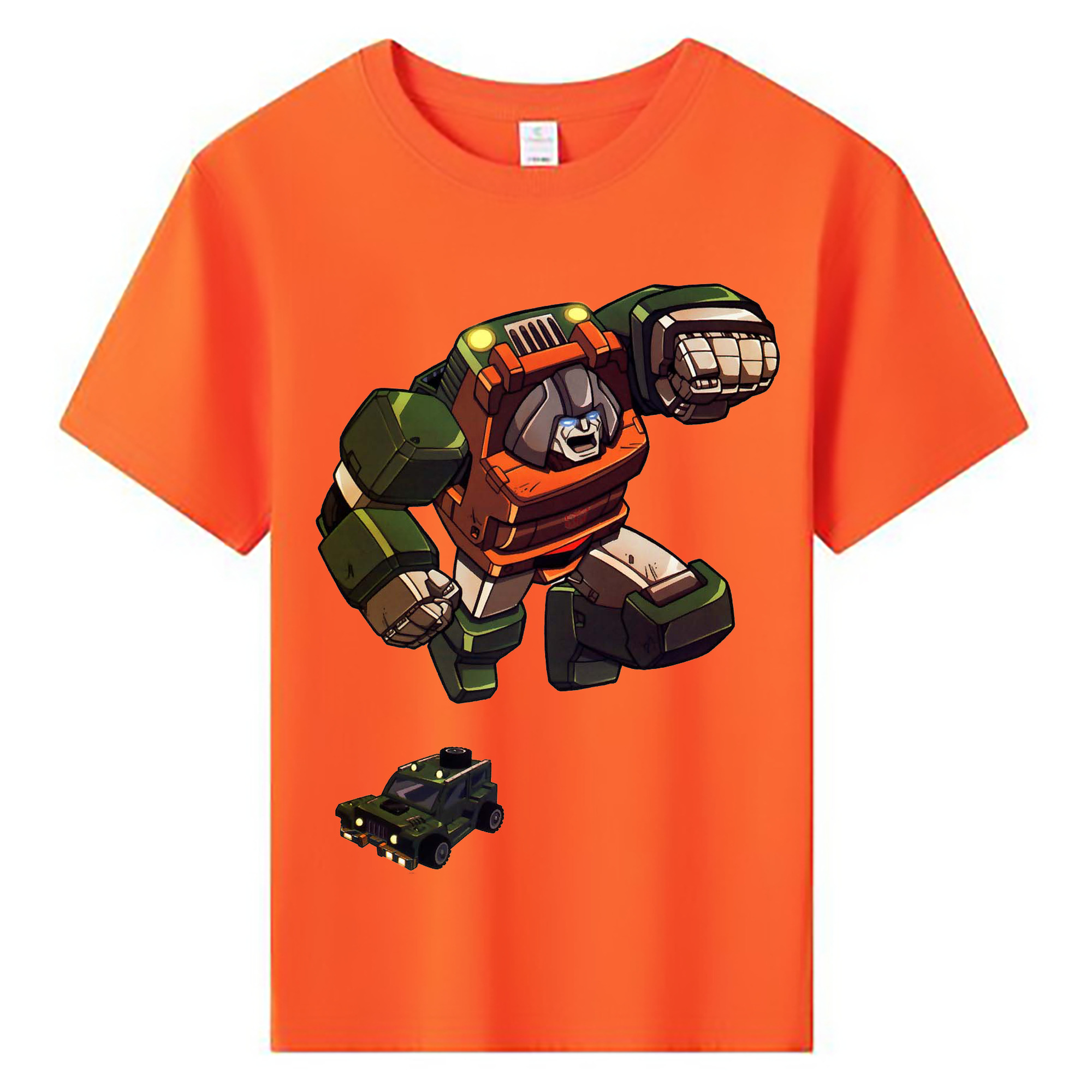 （画像用）  綿100％キッズTシャツ（フロントプリント）