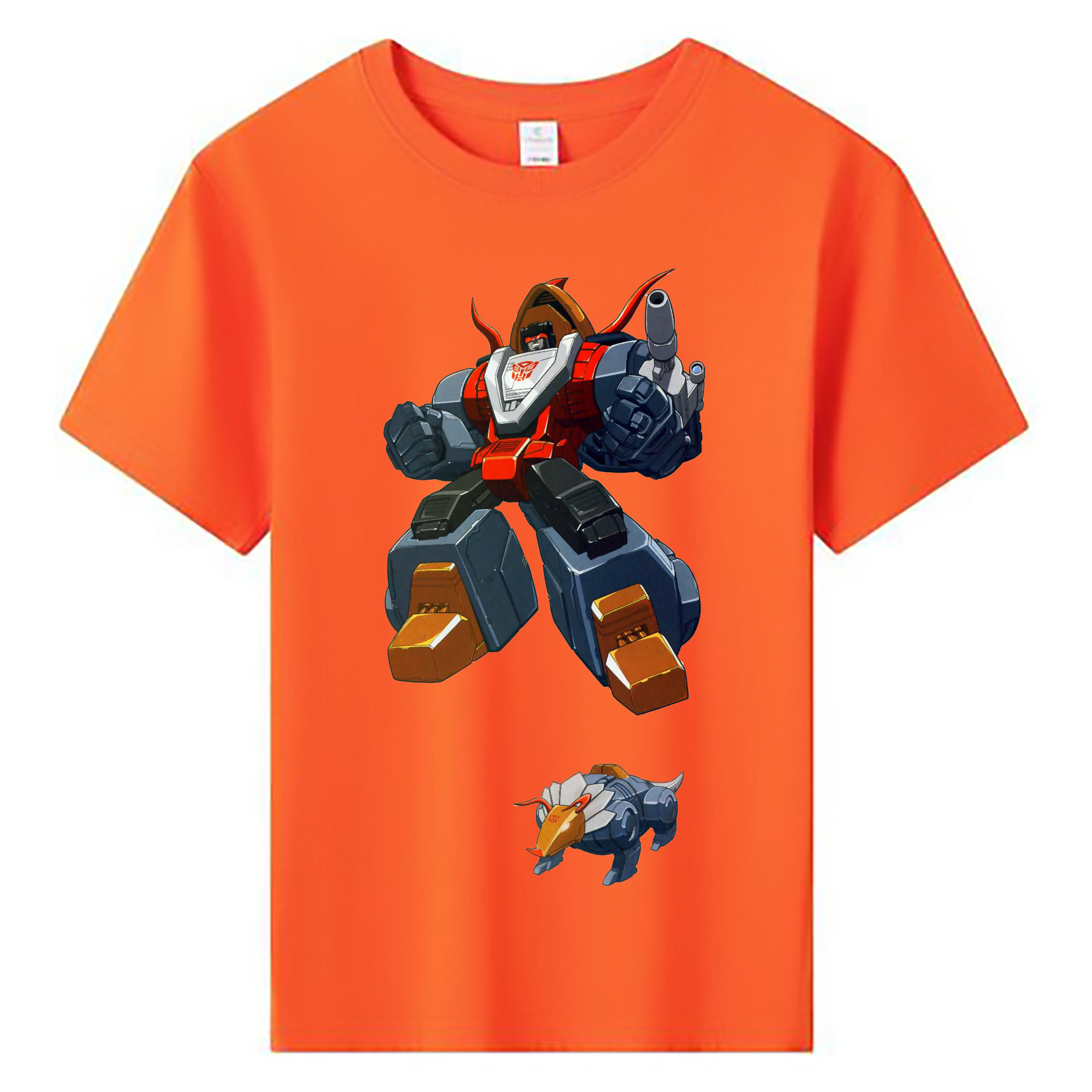 （画像用）  綿100％キッズTシャツ（フロントプリント）