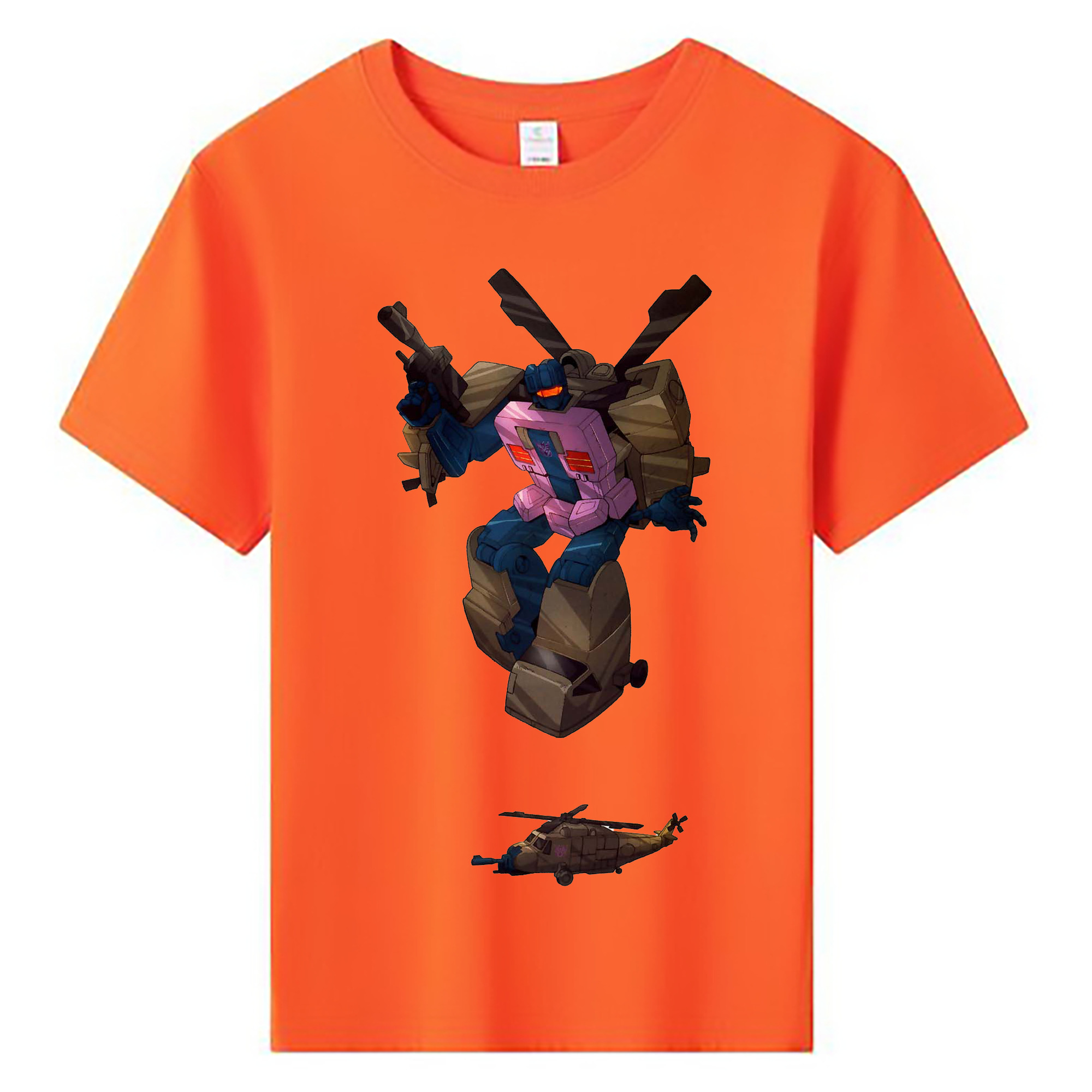 （画像用）  綿100％キッズTシャツ（フロントプリント）