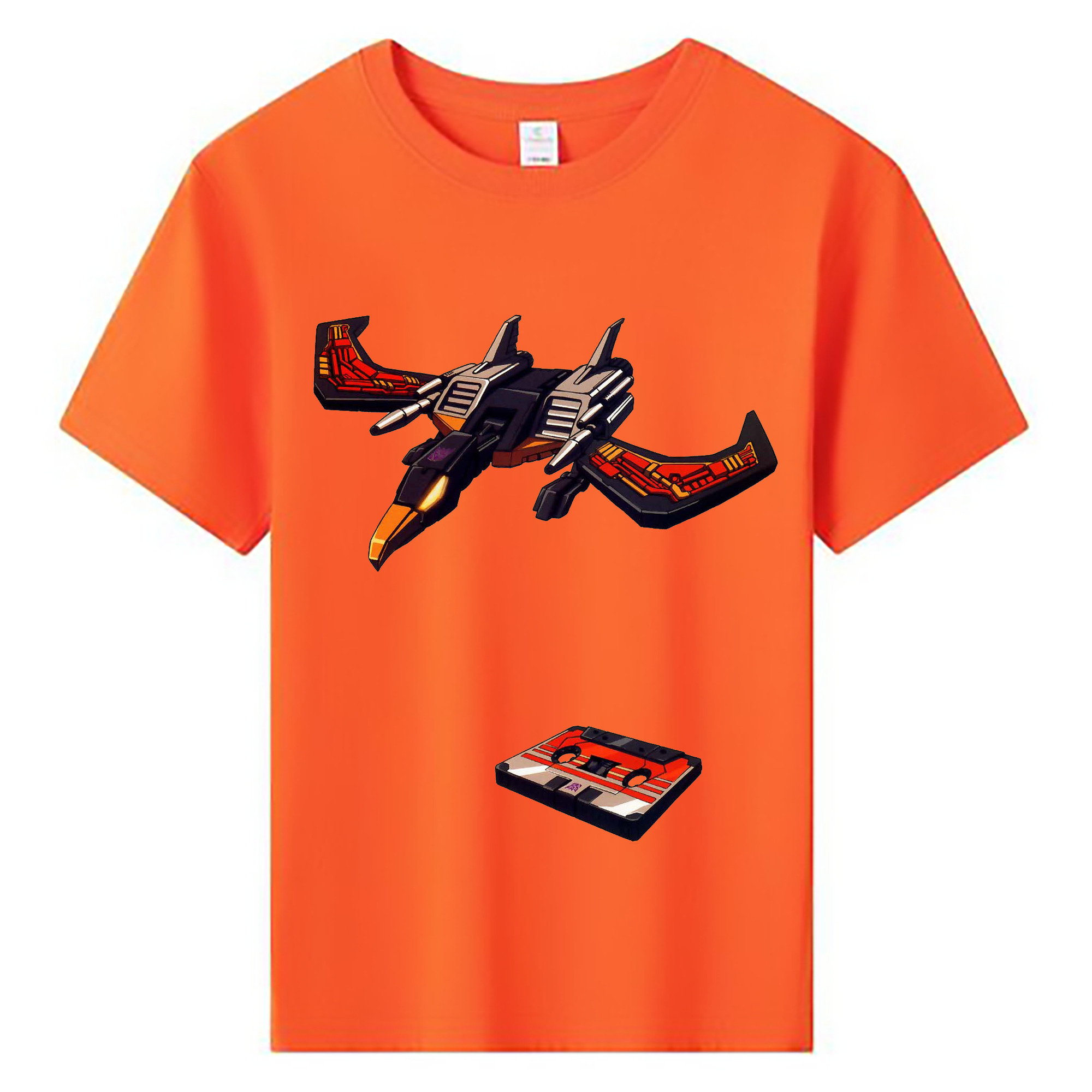 （画像用）  綿100％キッズTシャツ（フロントプリント）