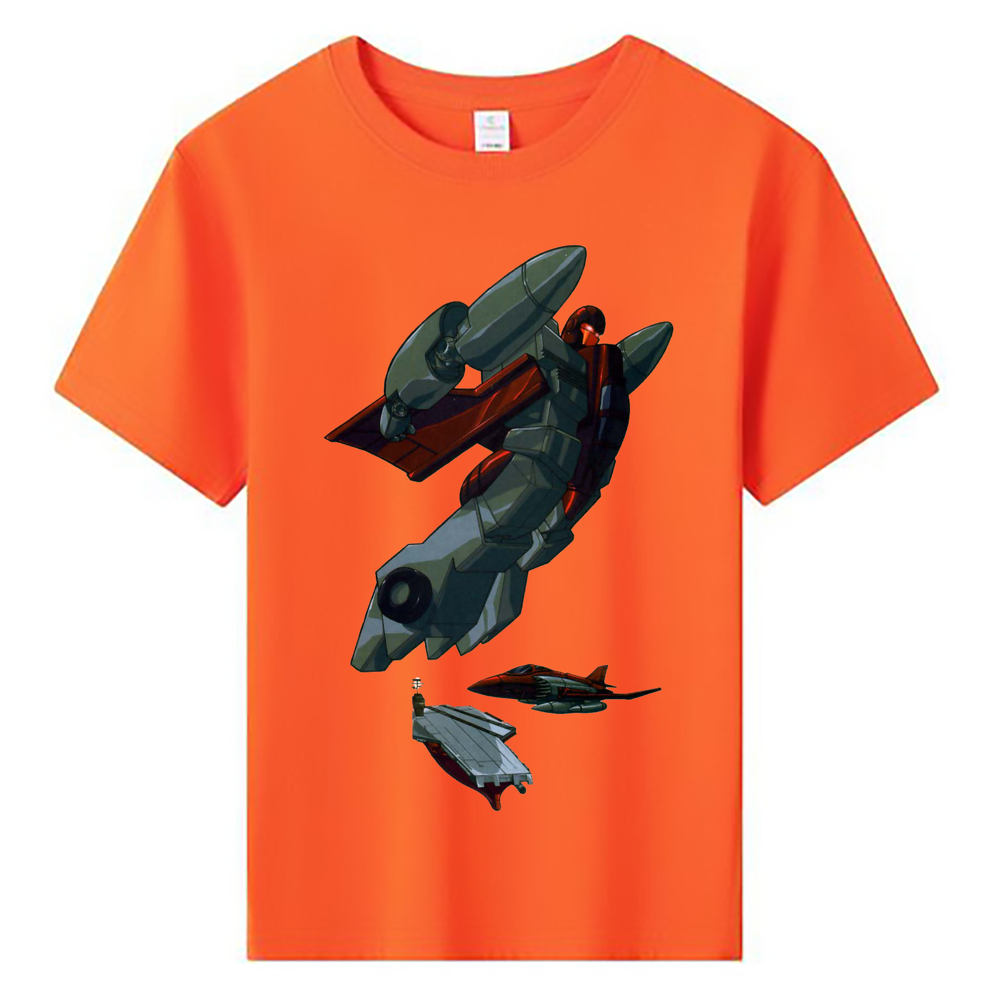 （画像用）  綿100％キッズTシャツ（フロントプリント）