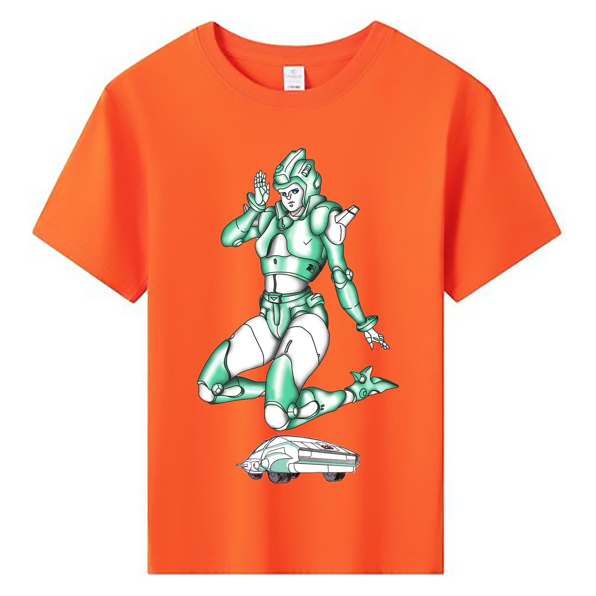 （画像用）  綿100％キッズTシャツ（フロントプリント）