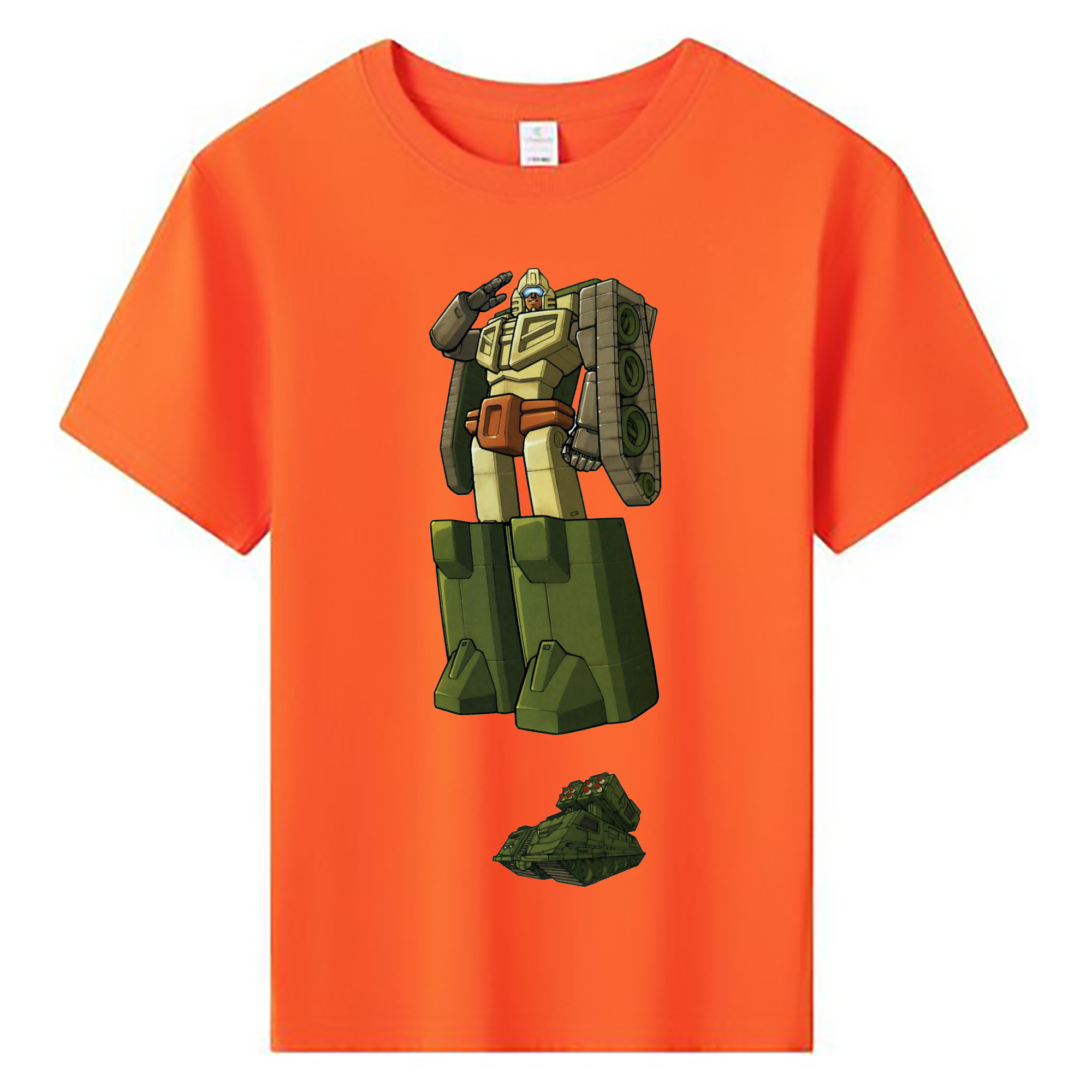 （画像用）  綿100％キッズTシャツ（フロントプリント）