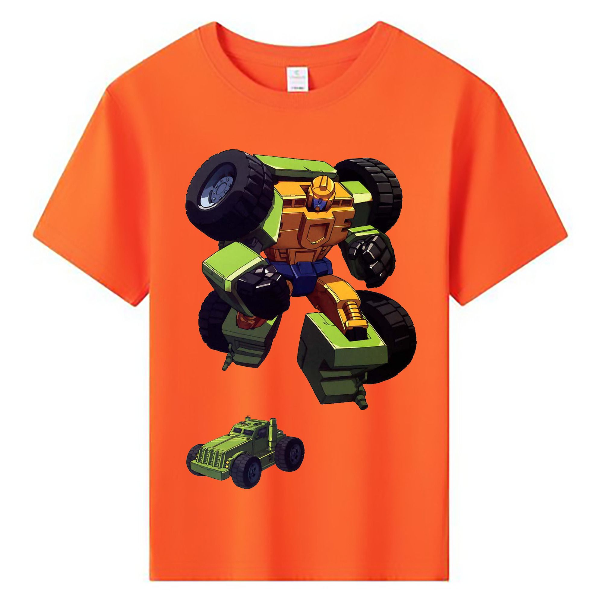 （画像用）  綿100％キッズTシャツ（フロントプリント）