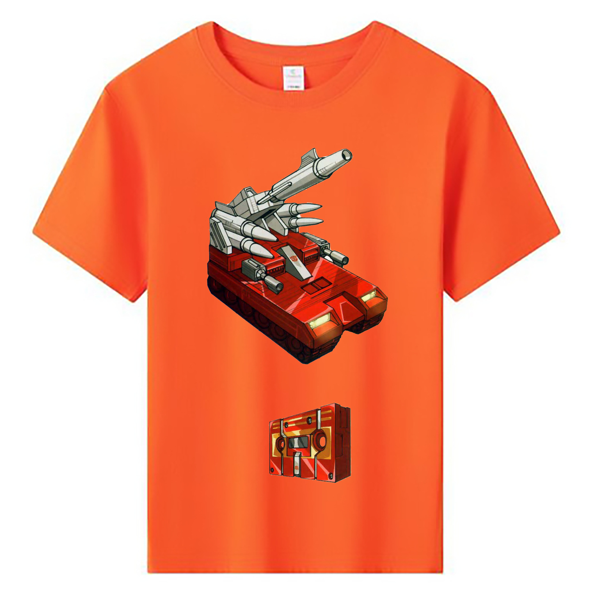 （画像用）  綿100％キッズTシャツ（フロントプリント）