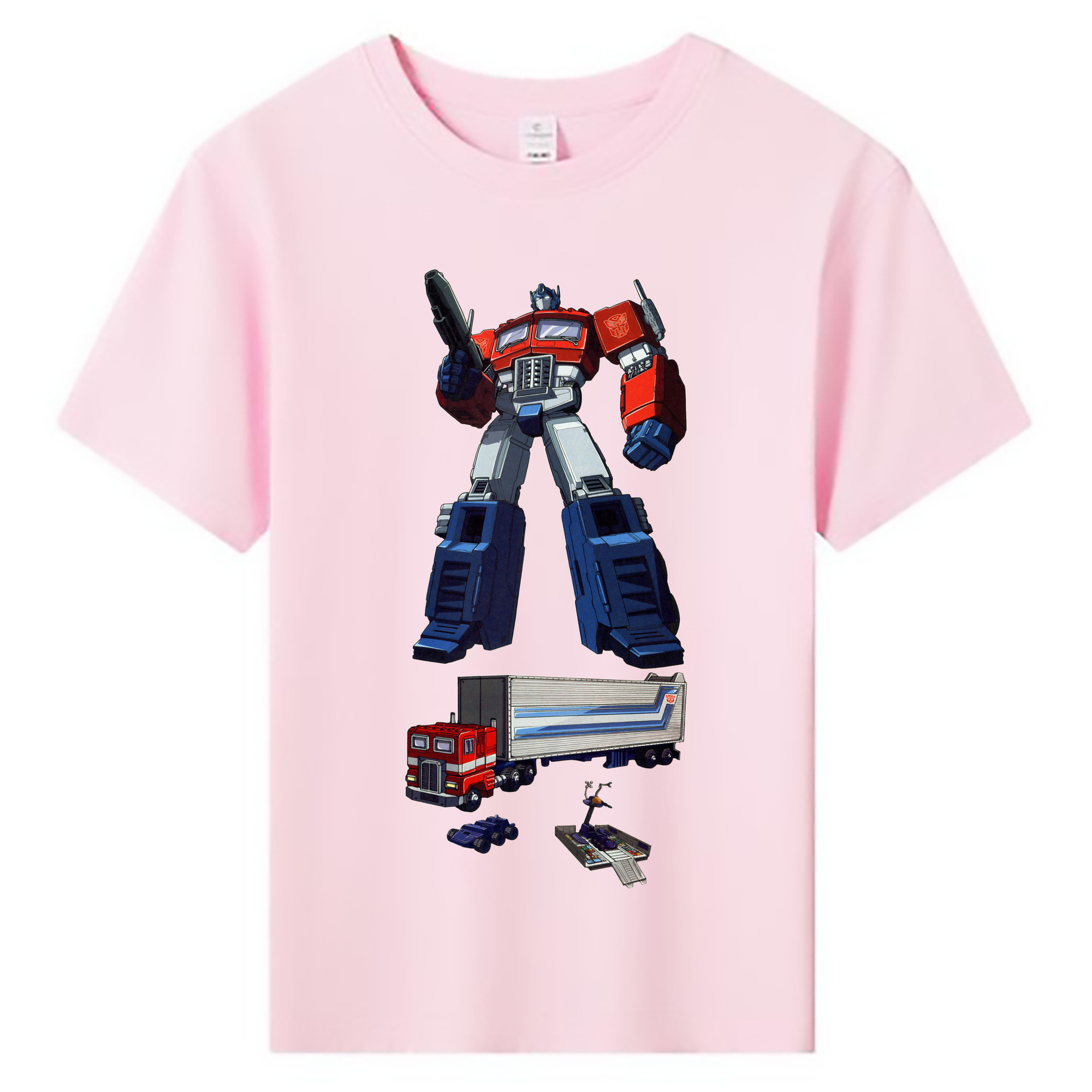 （画像用）  綿100％キッズTシャツ（フロントプリント）