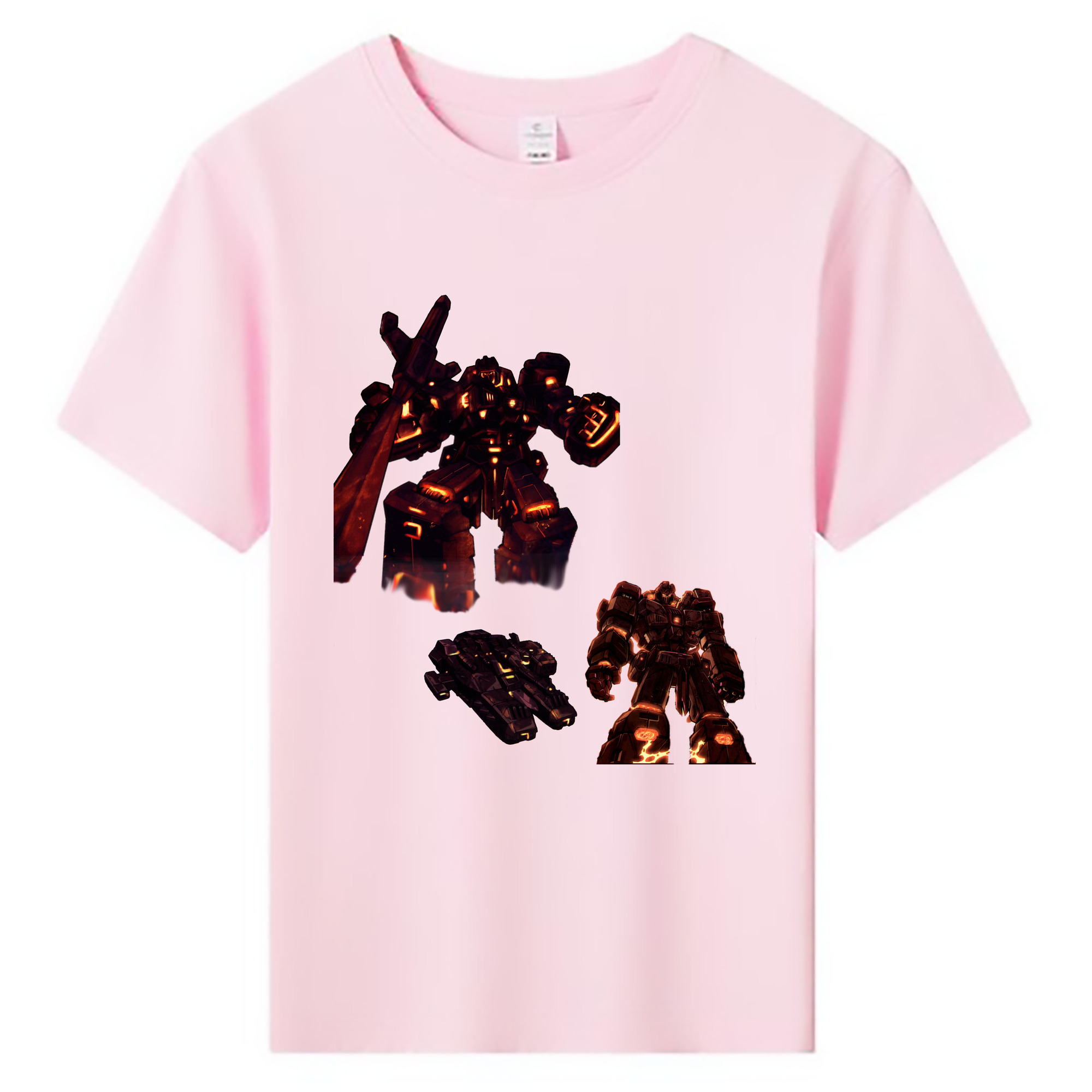（画像用）  綿100％キッズTシャツ（フロントプリント）