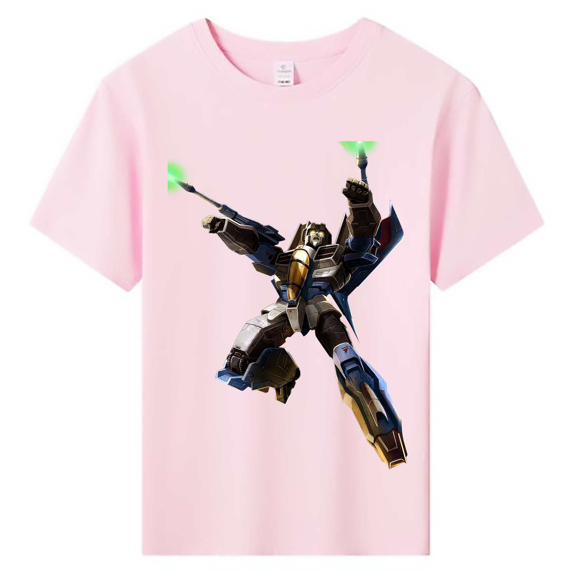 （画像用）  綿100％キッズTシャツ（フロントプリント）
