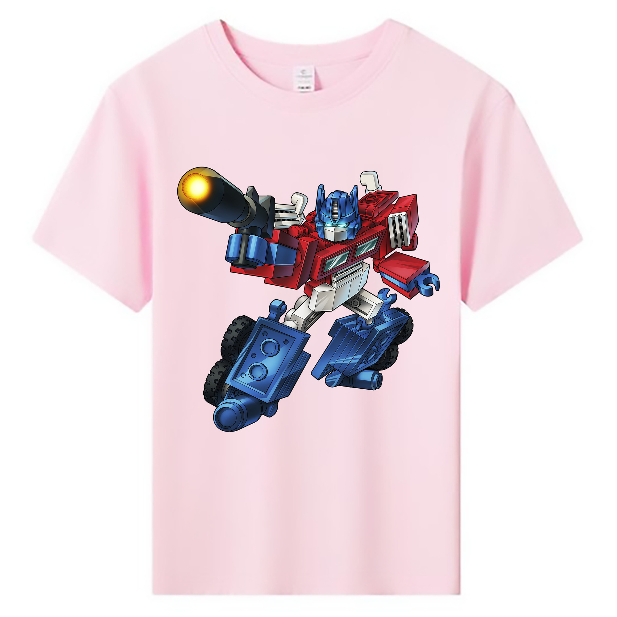 （画像用）  綿100％キッズTシャツ（フロントプリント）