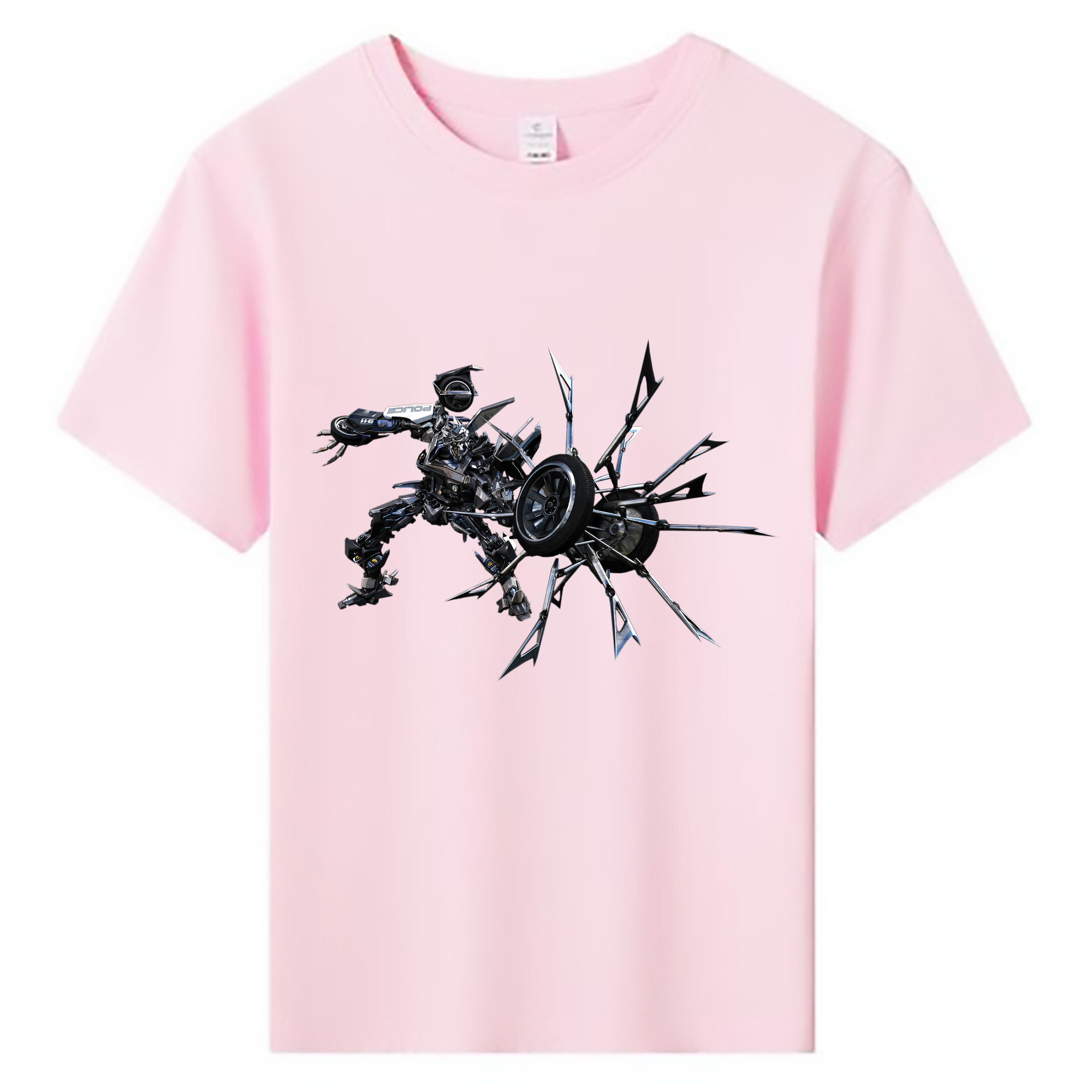 （画像用）  綿100％キッズTシャツ（フロントプリント）