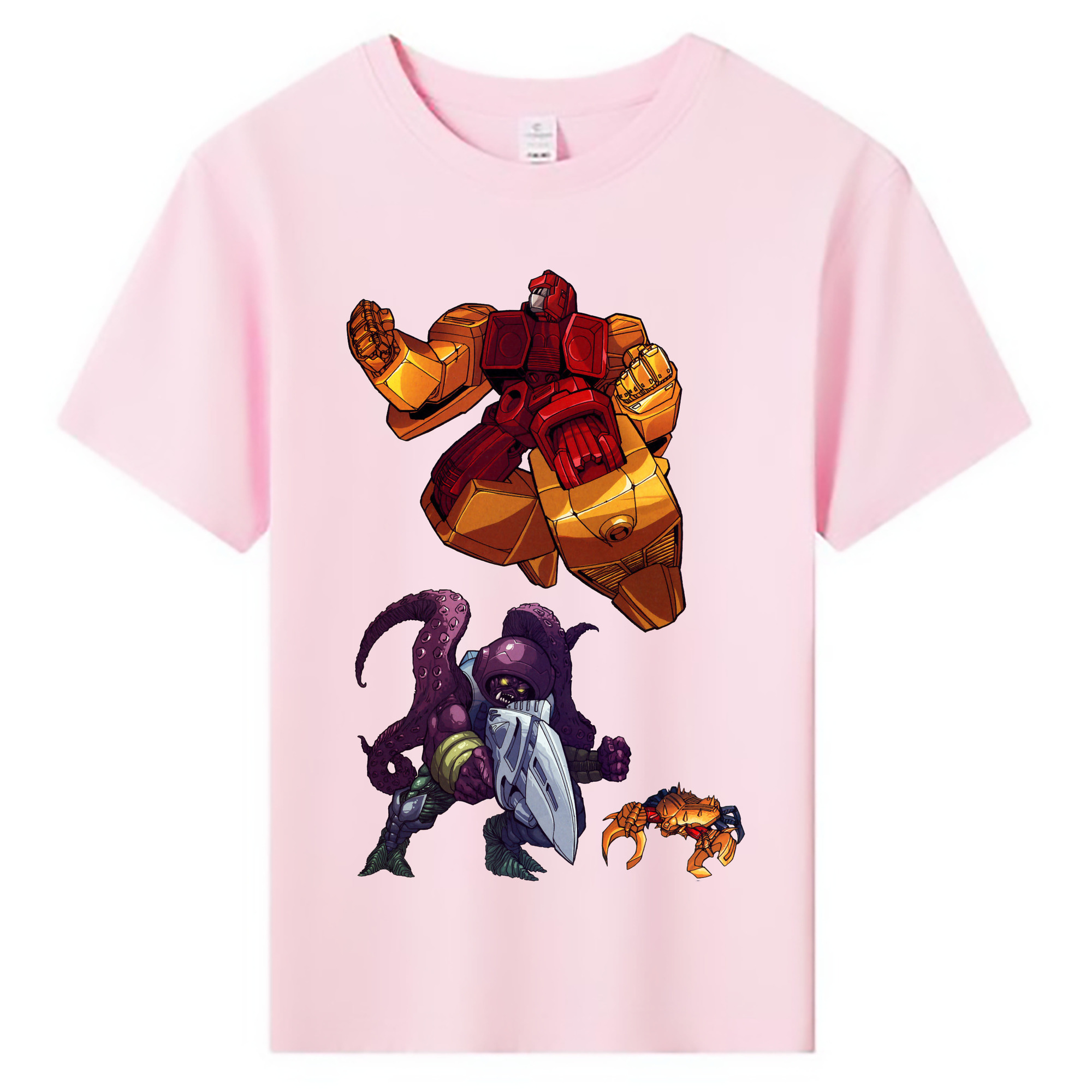 （画像用）  綿100％キッズTシャツ（フロントプリント）