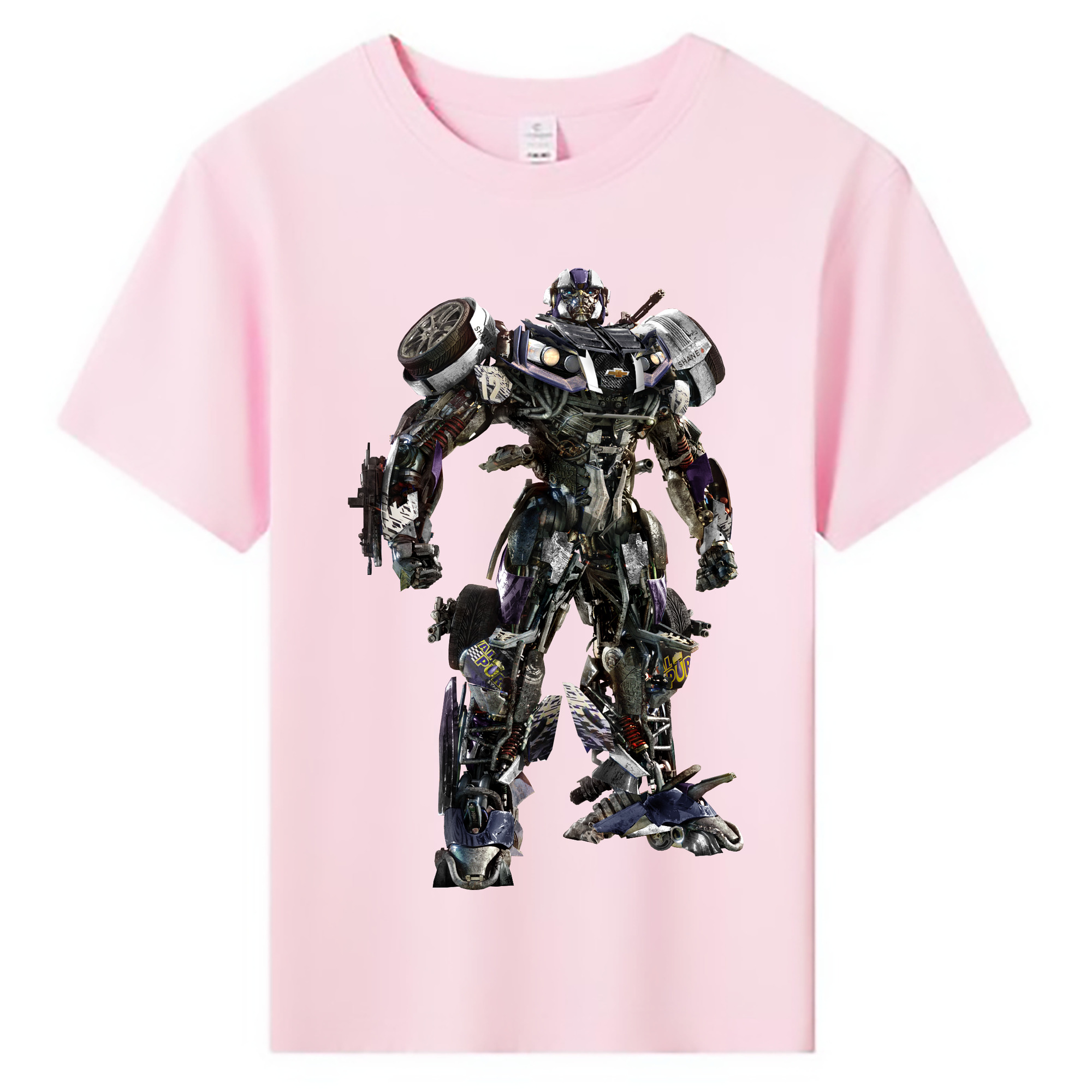 （画像用）  綿100％キッズTシャツ（フロントプリント）