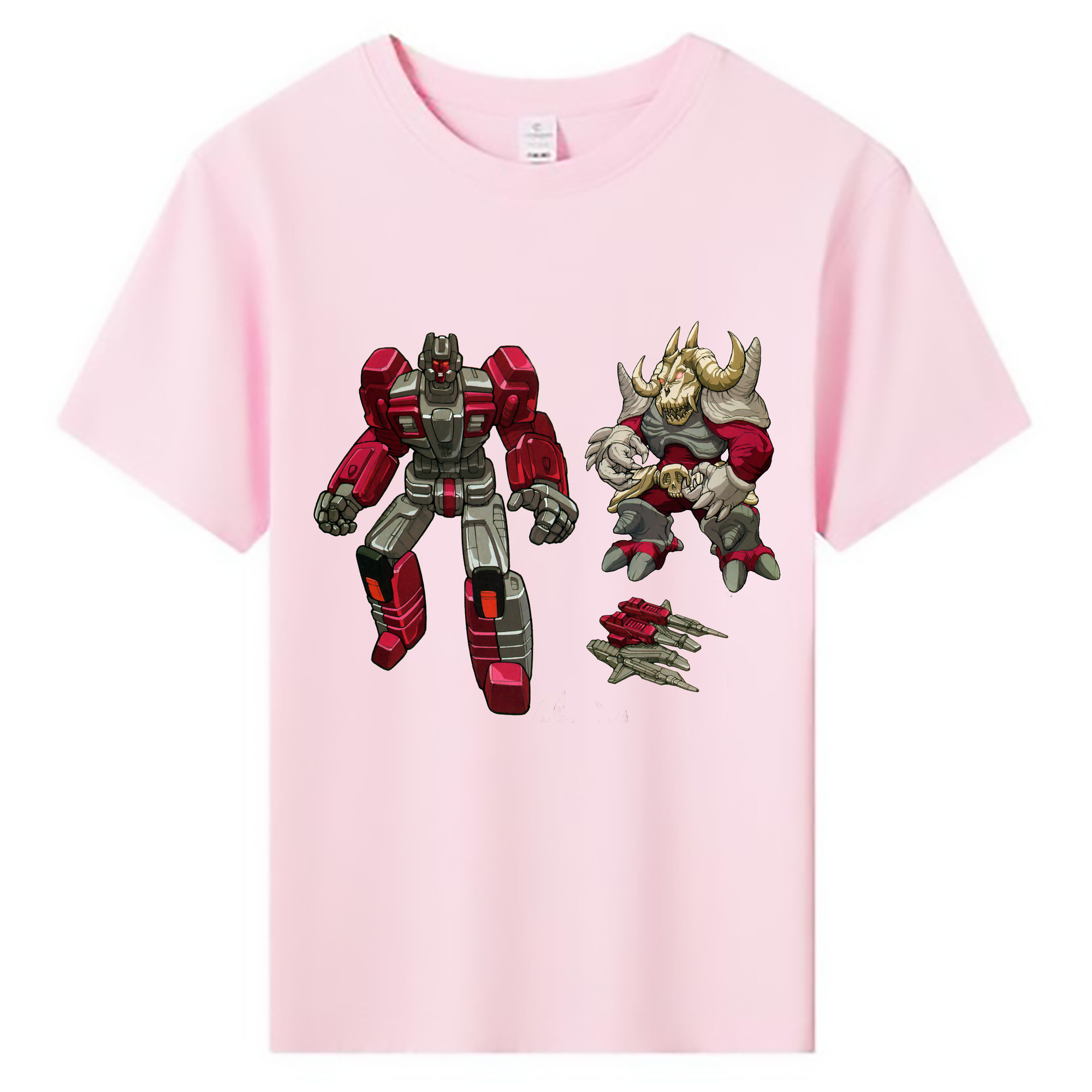 （画像用）  綿100％キッズTシャツ（フロントプリント）