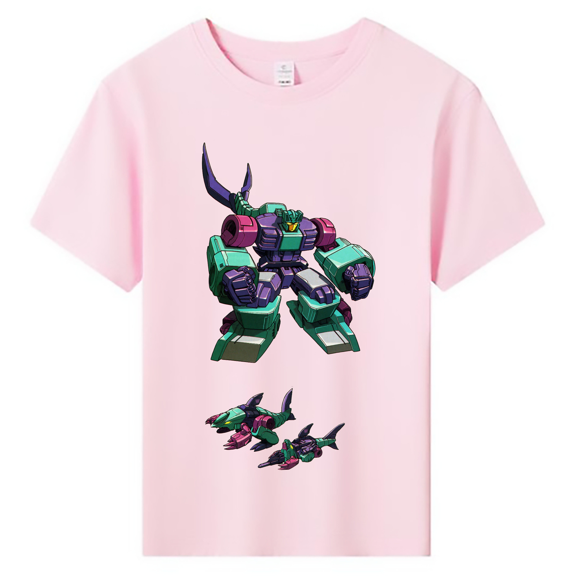（画像用）  綿100％キッズTシャツ（フロントプリント）