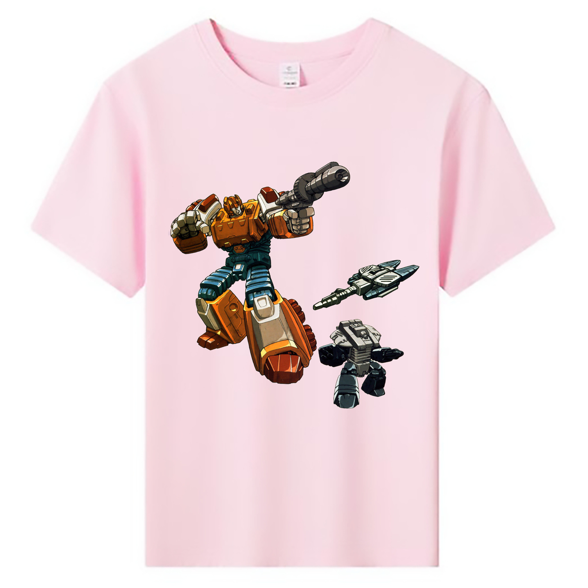 （画像用）  綿100％キッズTシャツ（フロントプリント）