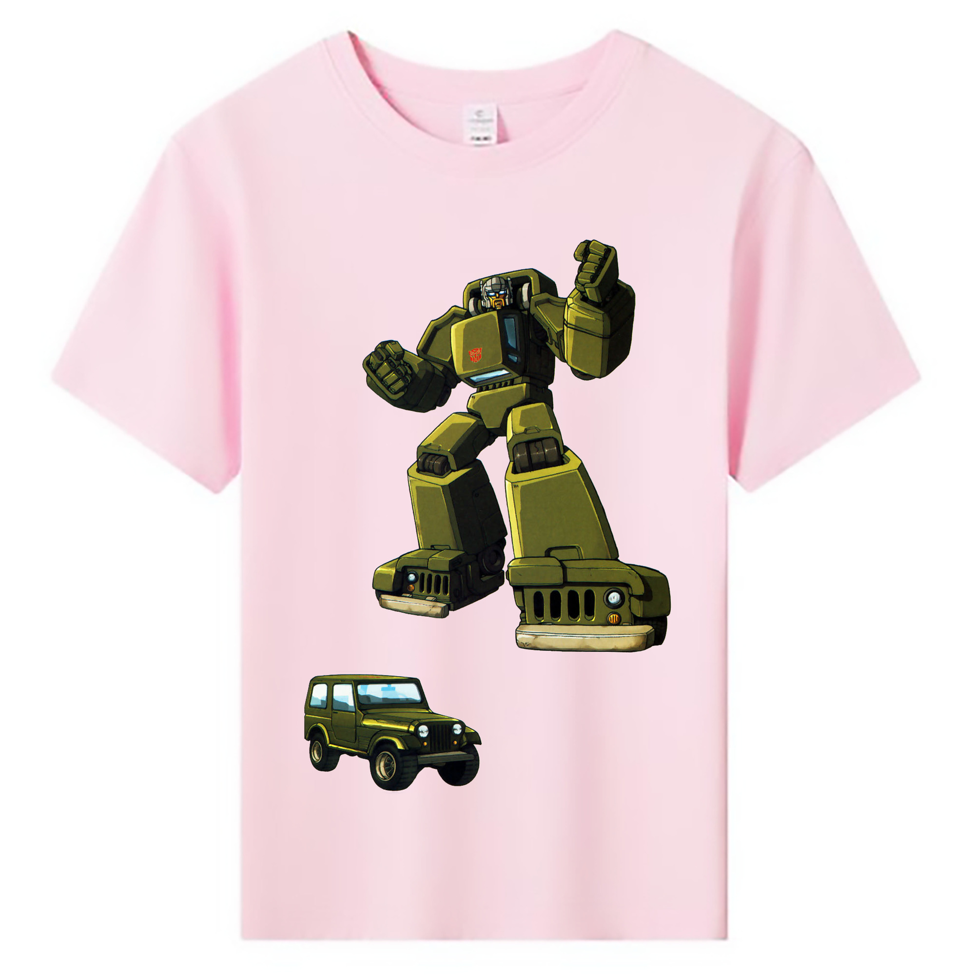 （画像用）  綿100％キッズTシャツ（フロントプリント）