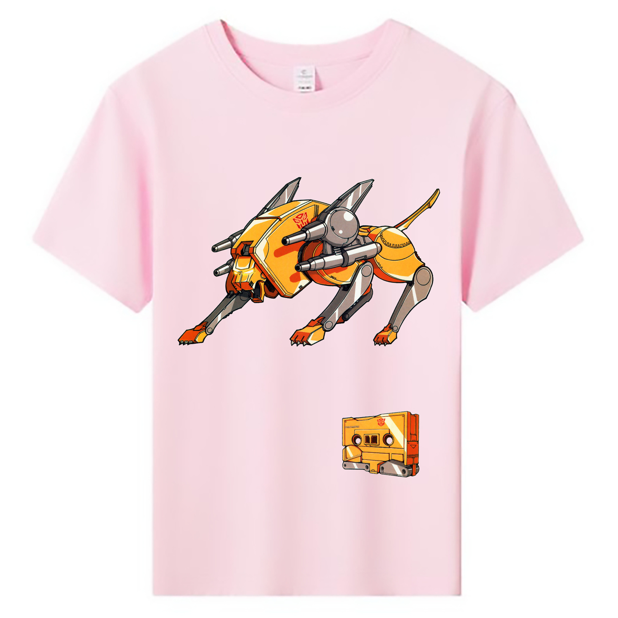 （画像用）  綿100％キッズTシャツ（フロントプリント）