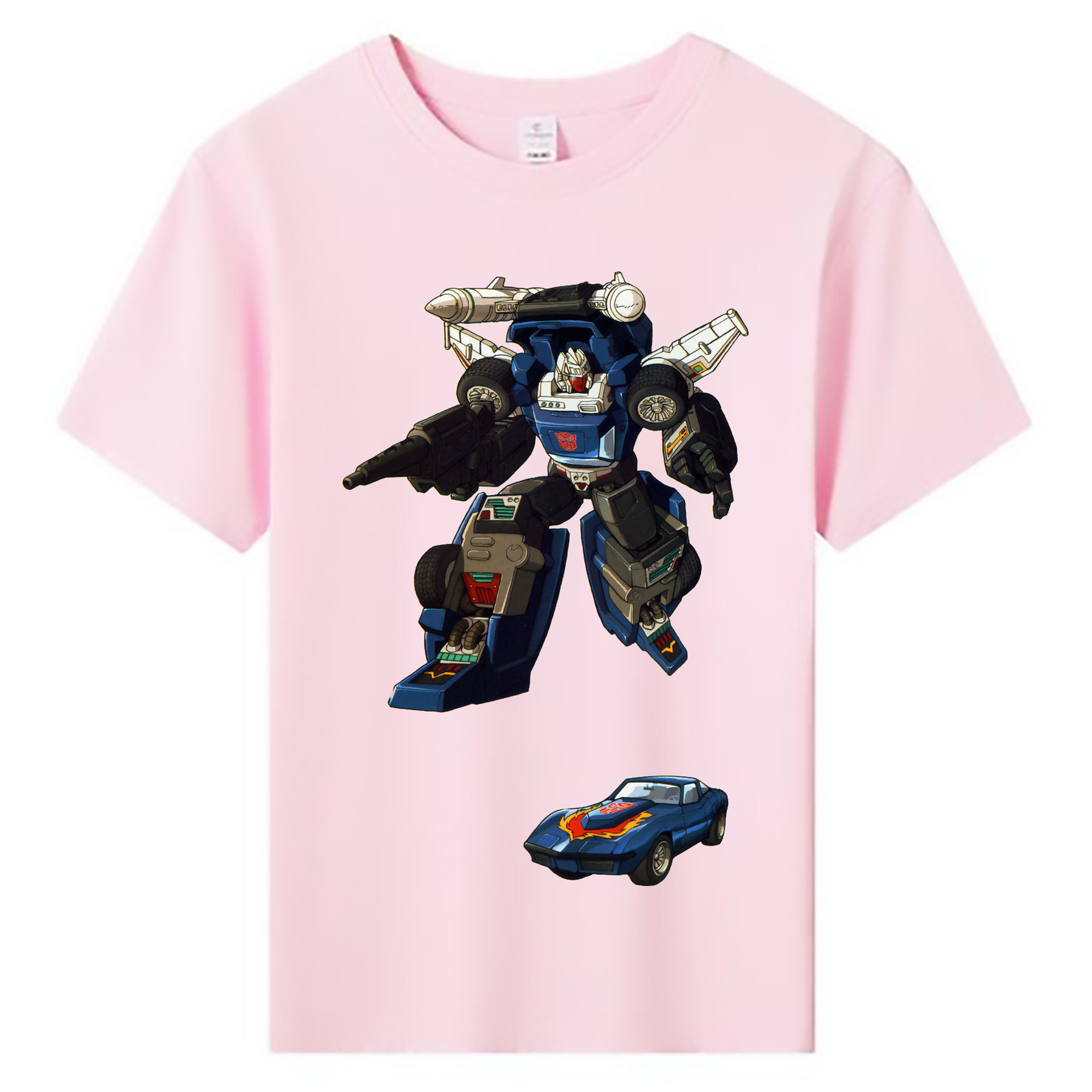（画像用）  綿100％キッズTシャツ（フロントプリント）