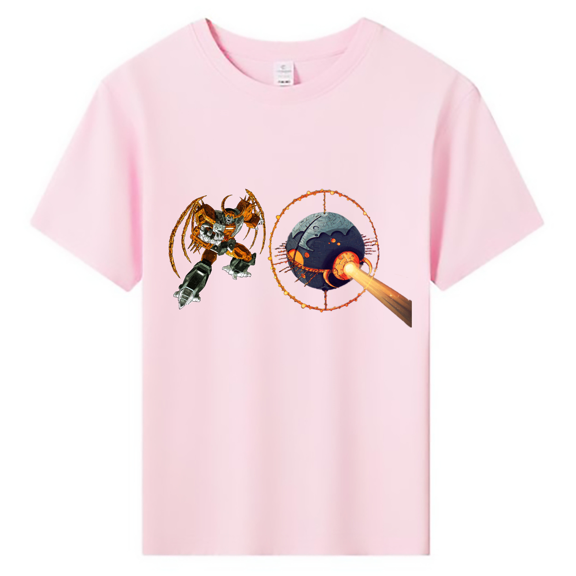 （画像用）  綿100％キッズTシャツ（フロントプリント）