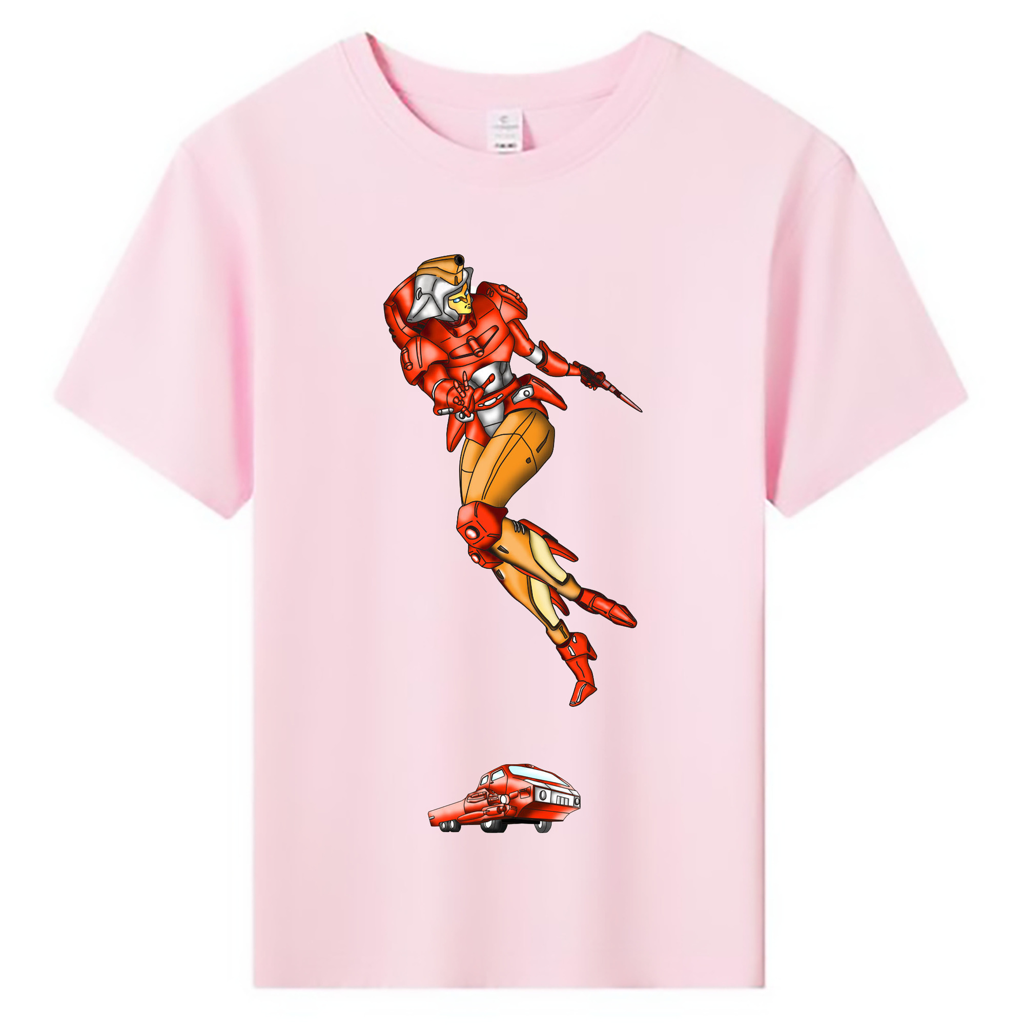（画像用）  綿100％キッズTシャツ（フロントプリント）