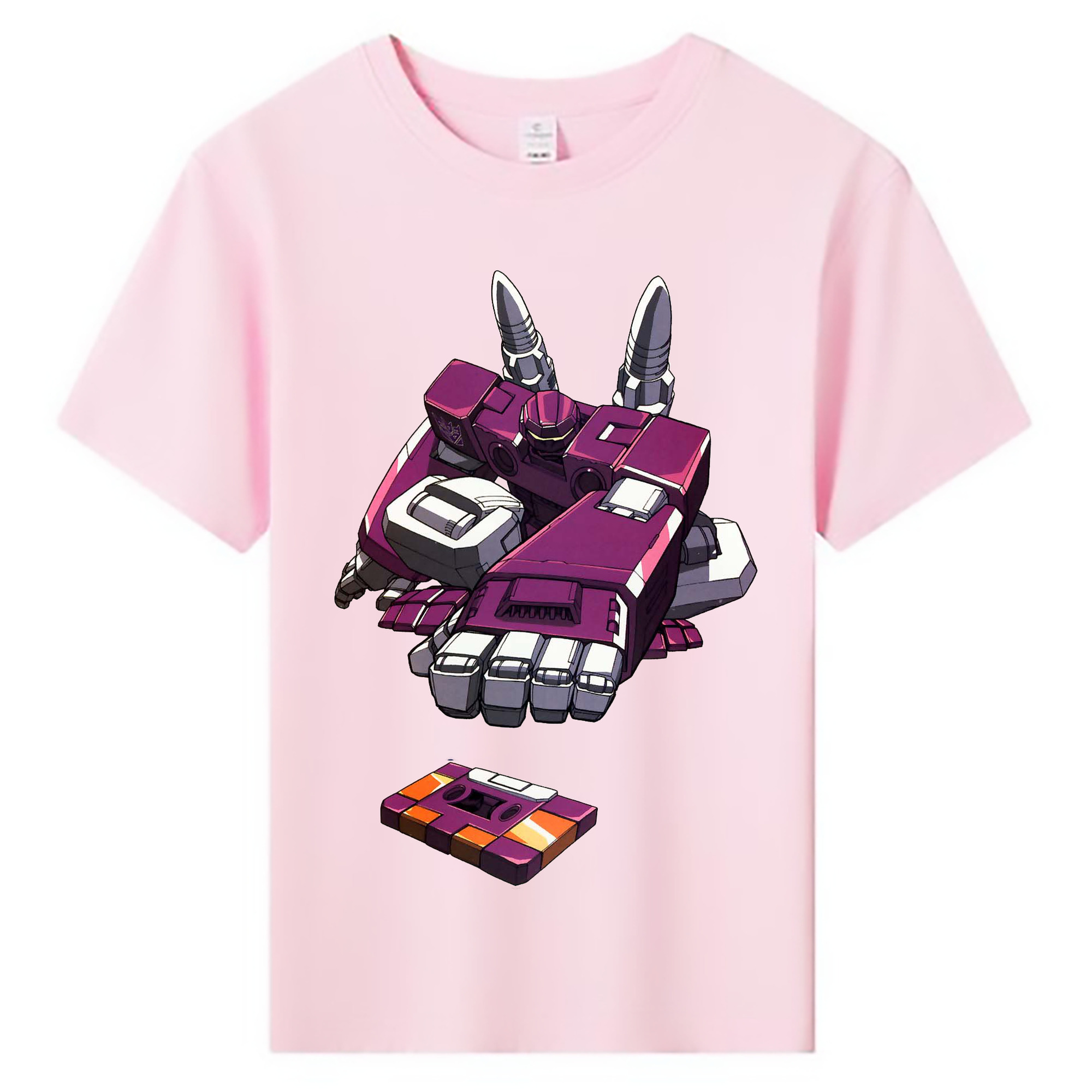 （画像用）  綿100％キッズTシャツ（フロントプリント）