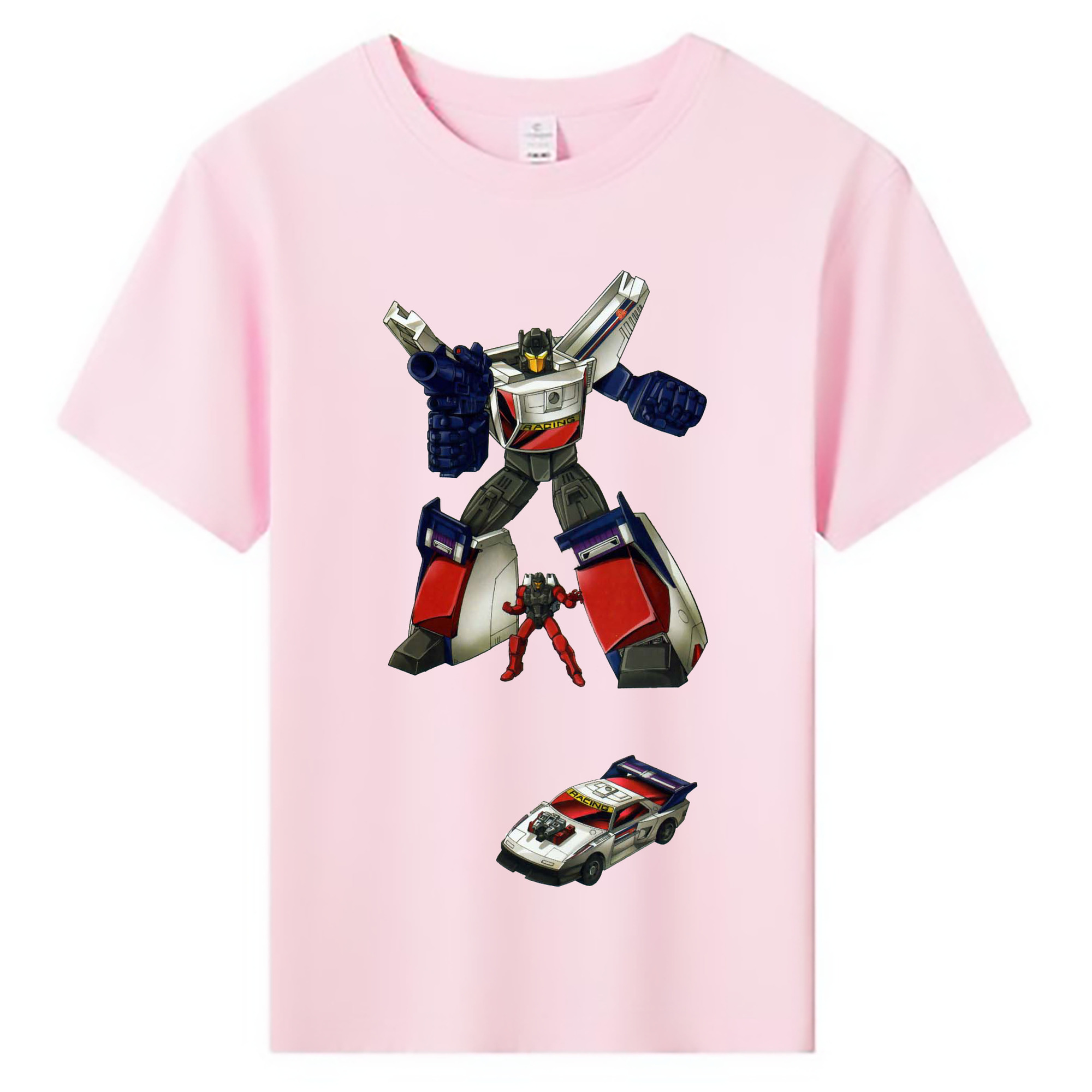 （画像用）  綿100％キッズTシャツ（フロントプリント）