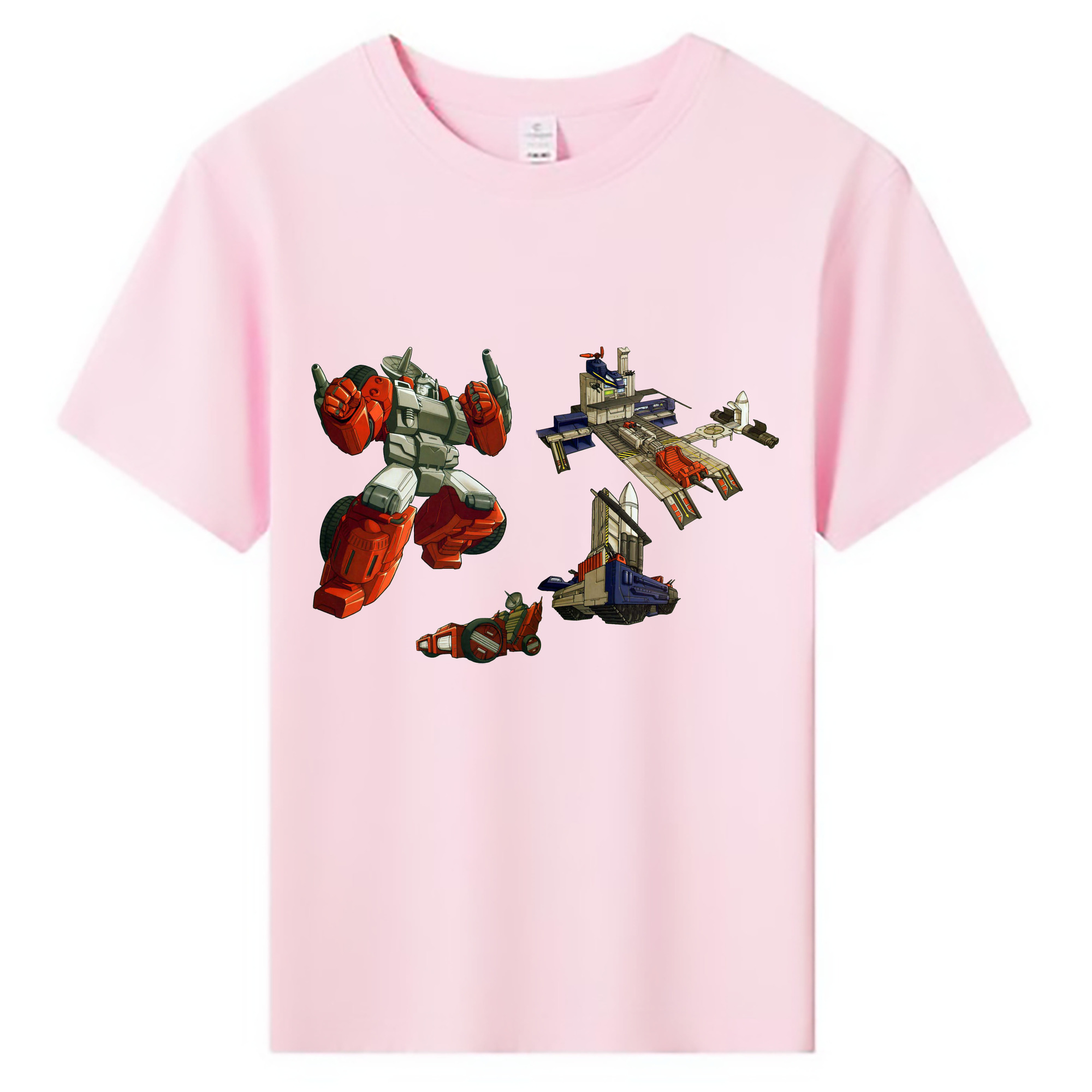 （画像用）  綿100％キッズTシャツ（フロントプリント）