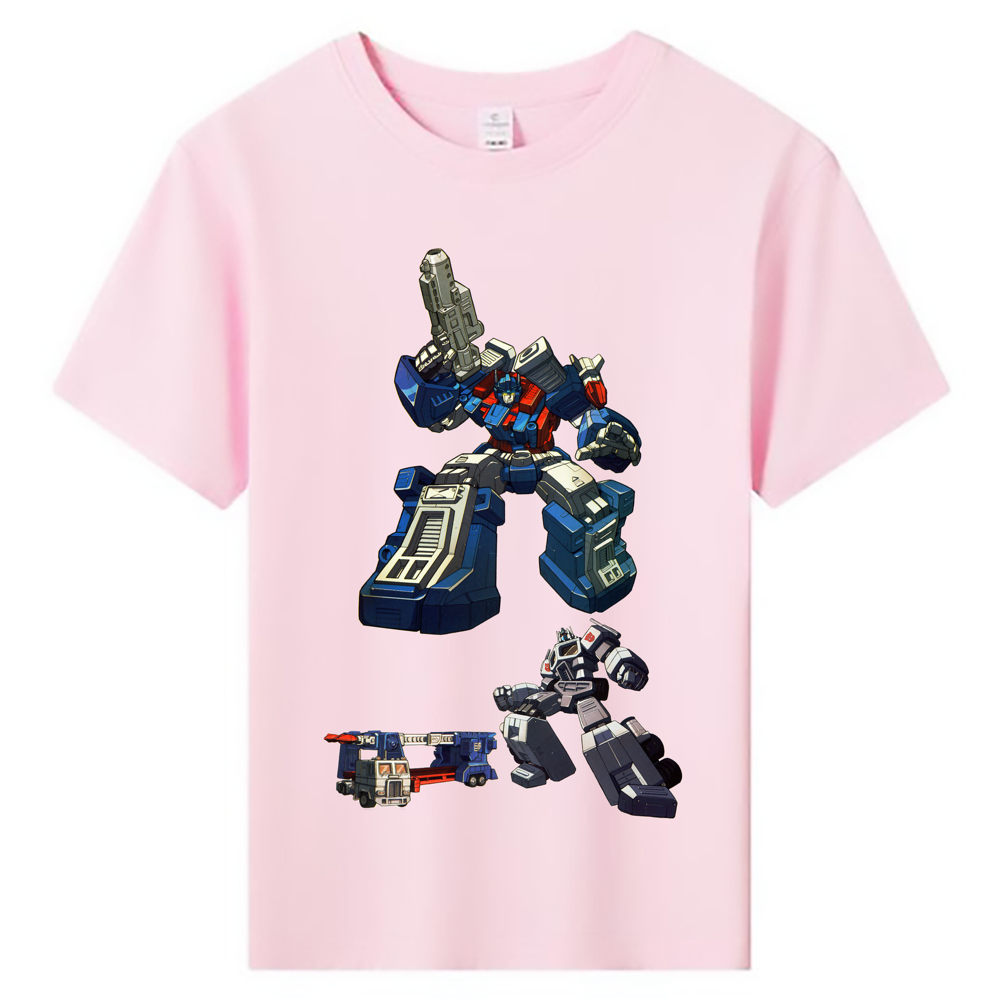 （画像用）  綿100％キッズTシャツ（フロントプリント）