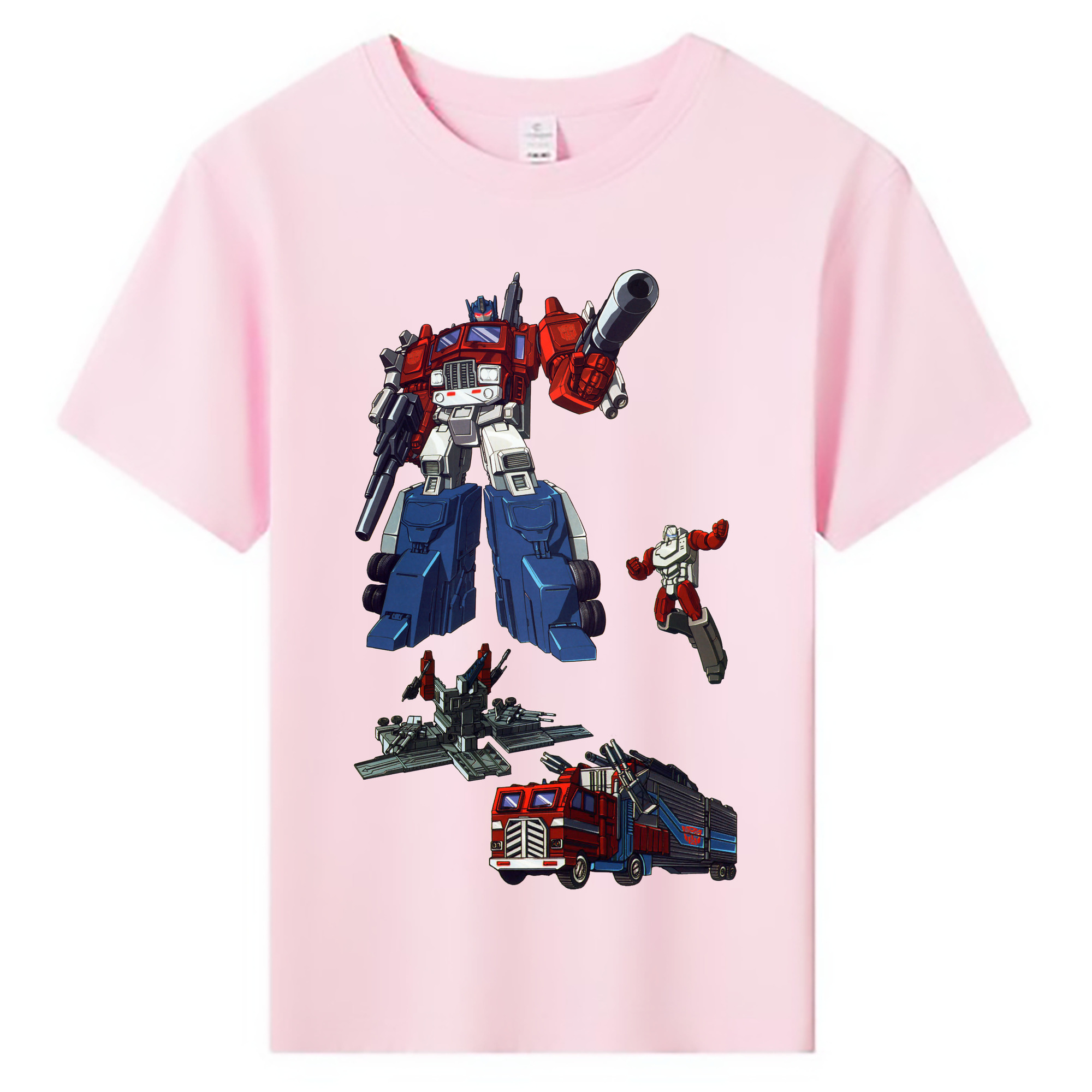 （画像用）  綿100％キッズTシャツ（フロントプリント）