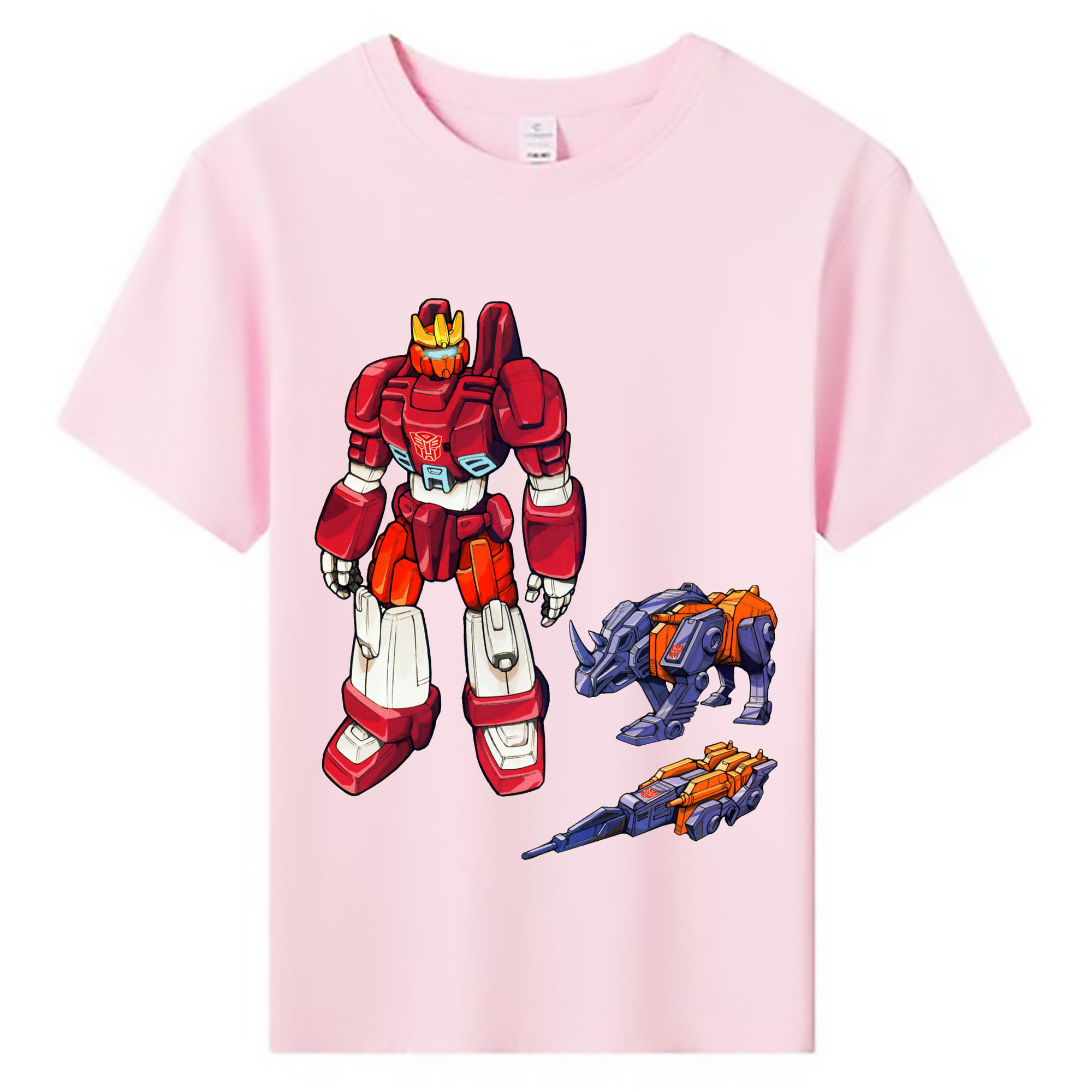 （画像用）  綿100％キッズTシャツ（フロントプリント）