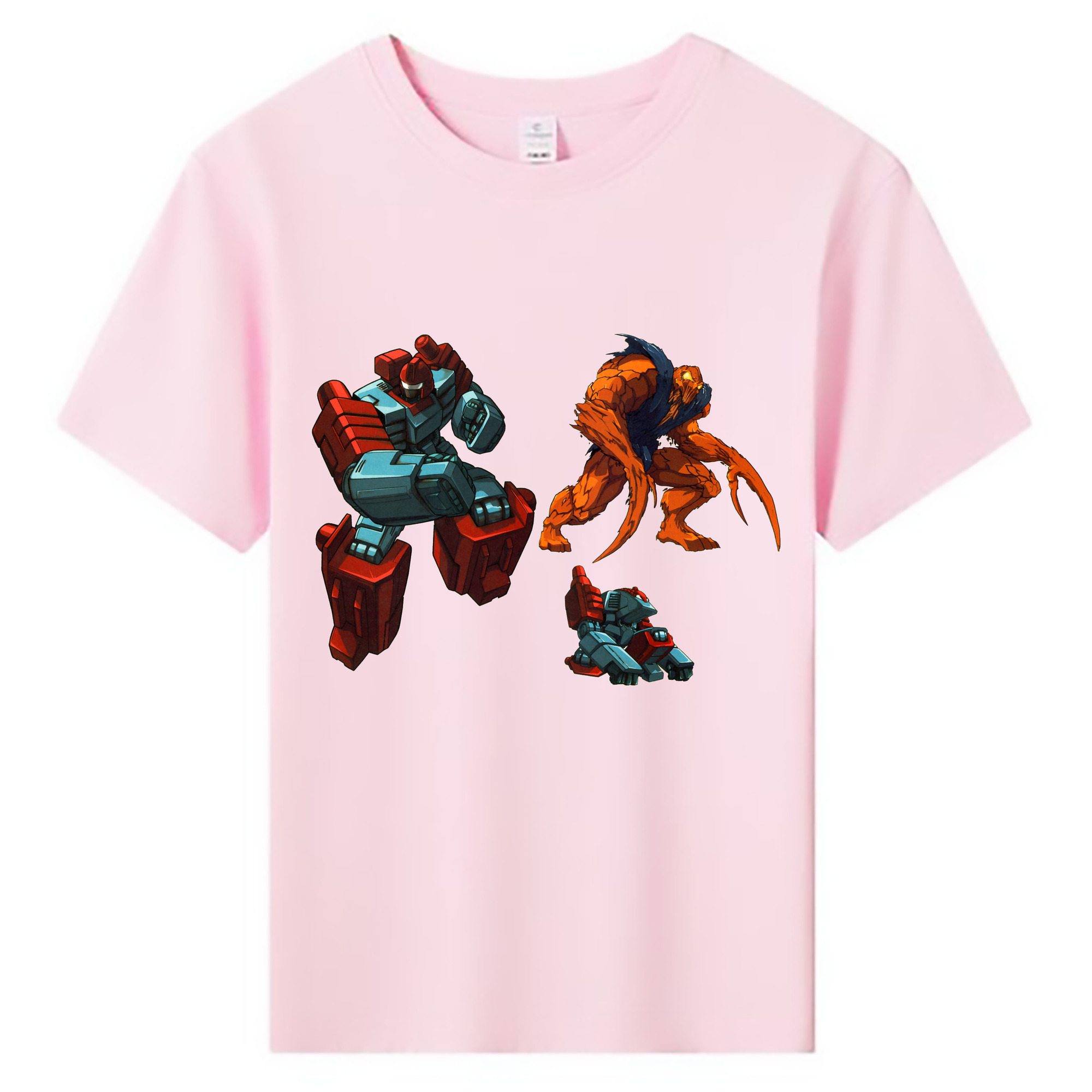 （画像用）  綿100％キッズTシャツ（フロントプリント）