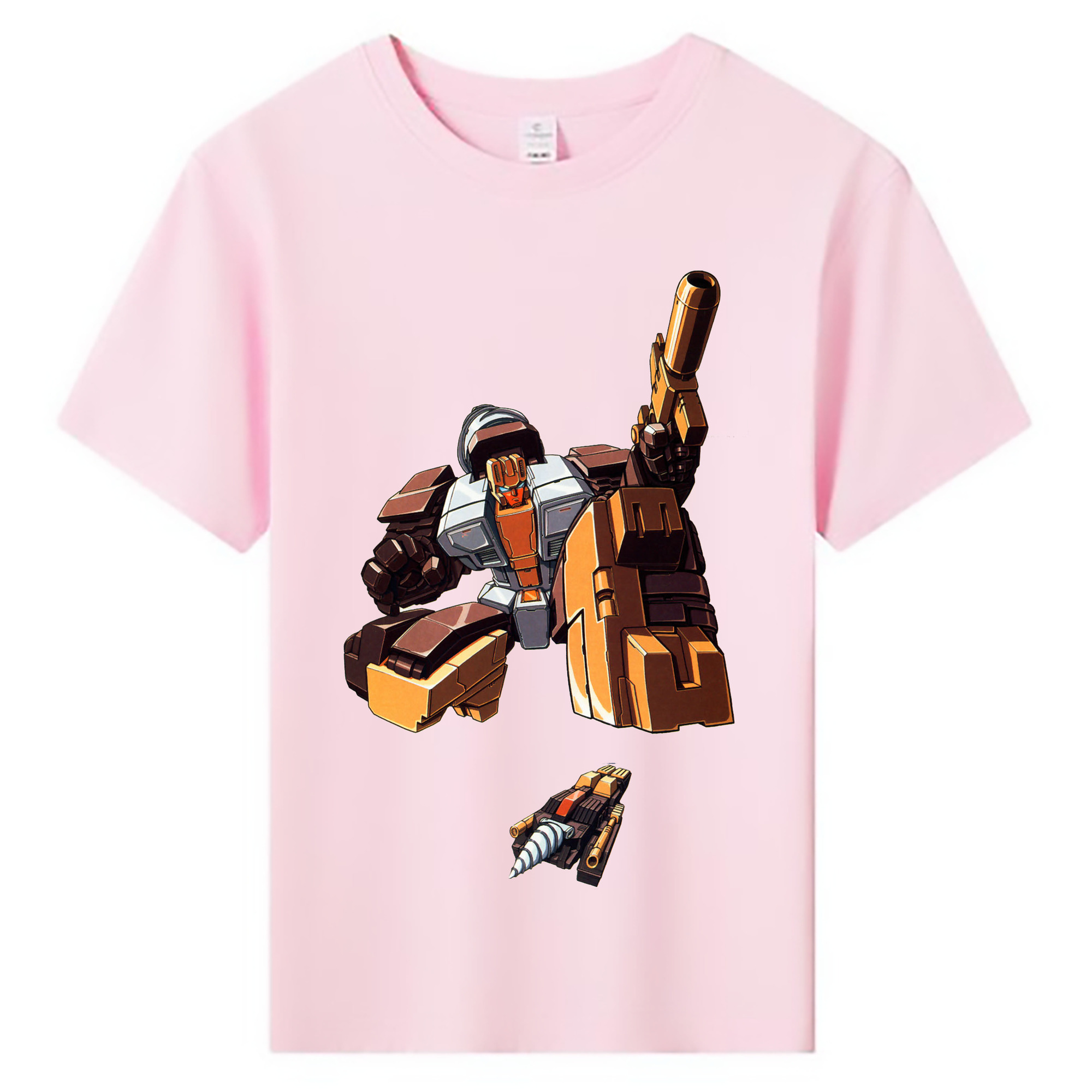 （画像用）  綿100％キッズTシャツ（フロントプリント）