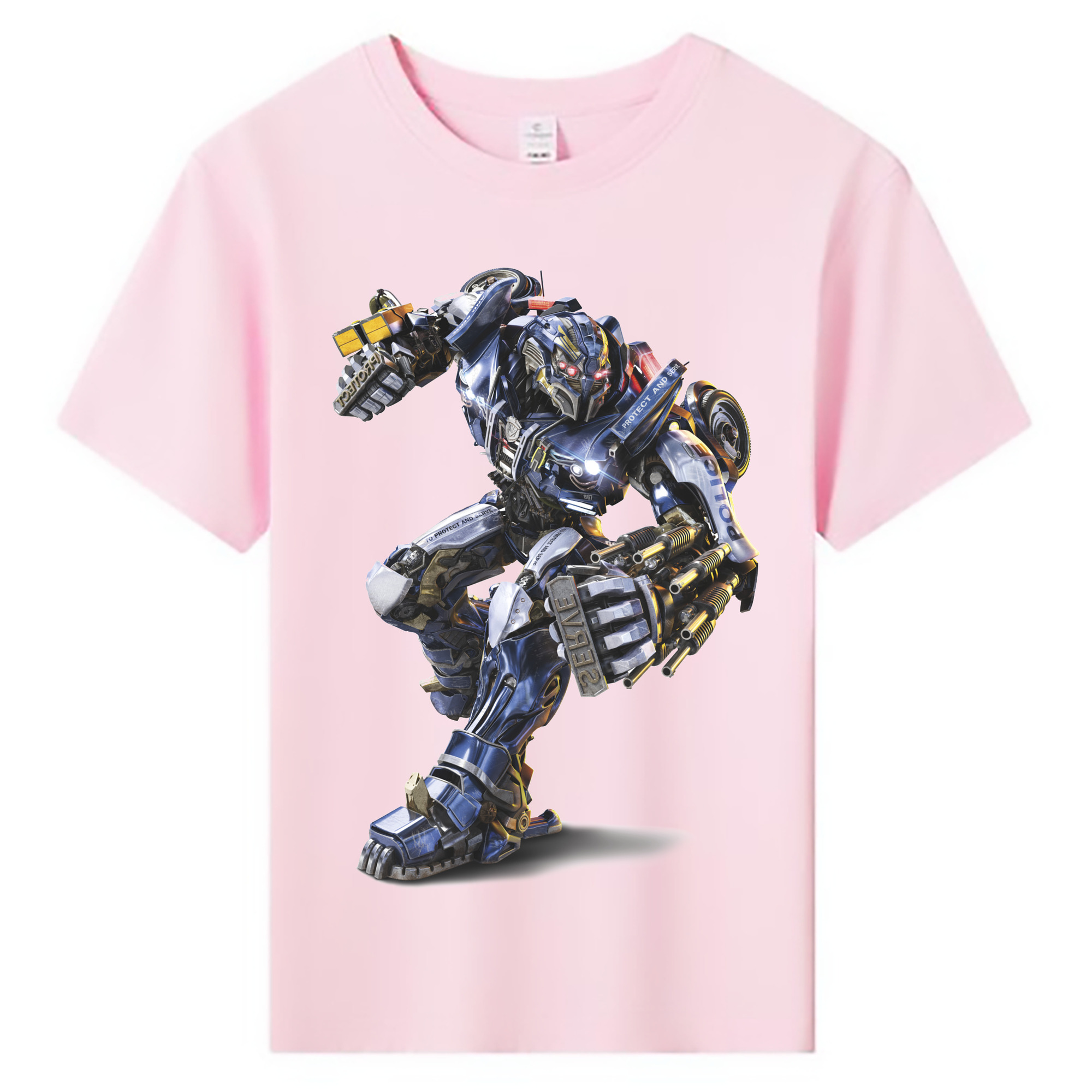 （画像用）  綿100％キッズTシャツ（フロントプリント）