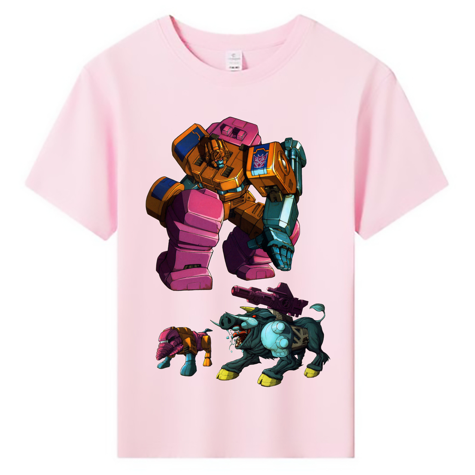 （画像用）  綿100％キッズTシャツ（フロントプリント）