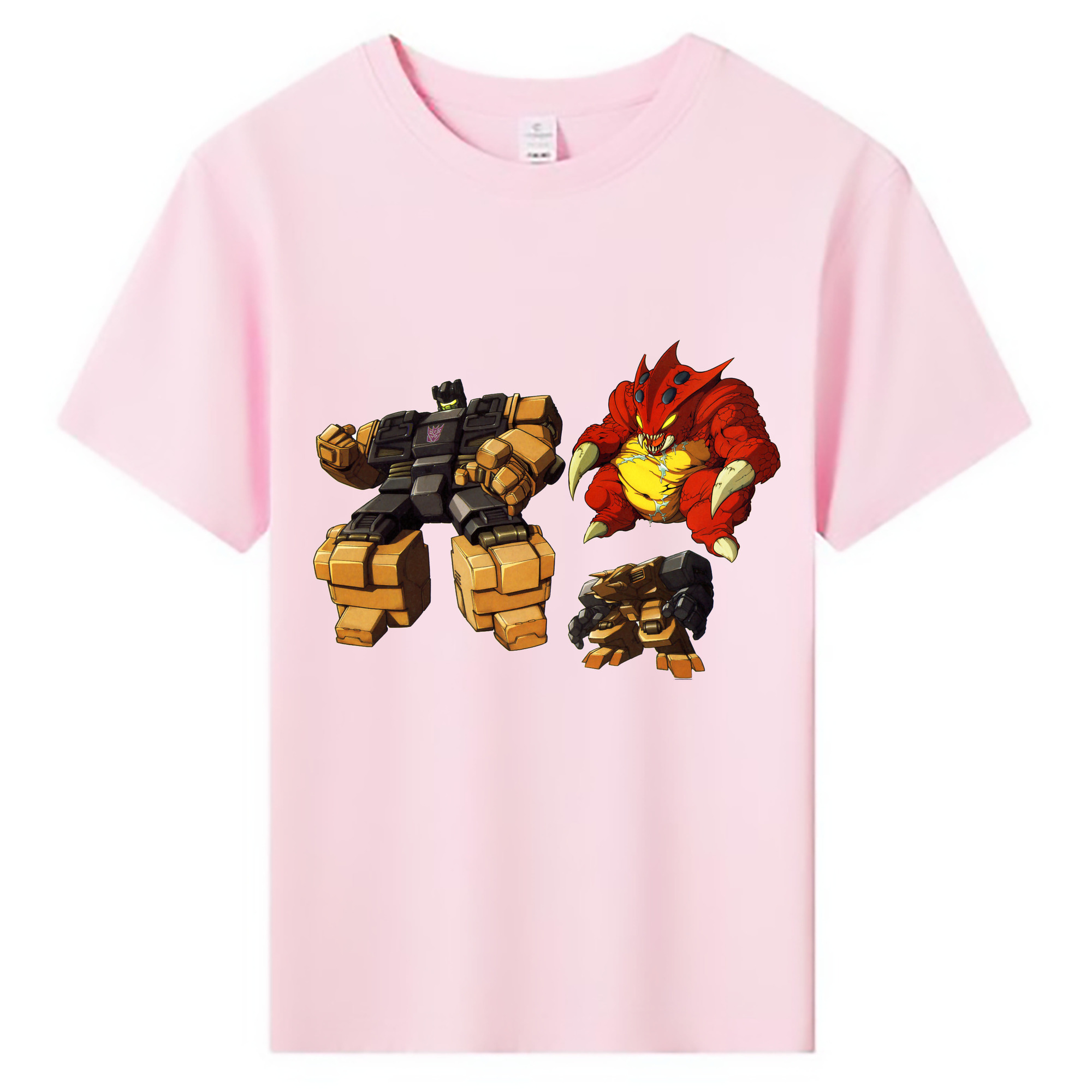 （画像用）  綿100％キッズTシャツ（フロントプリント）