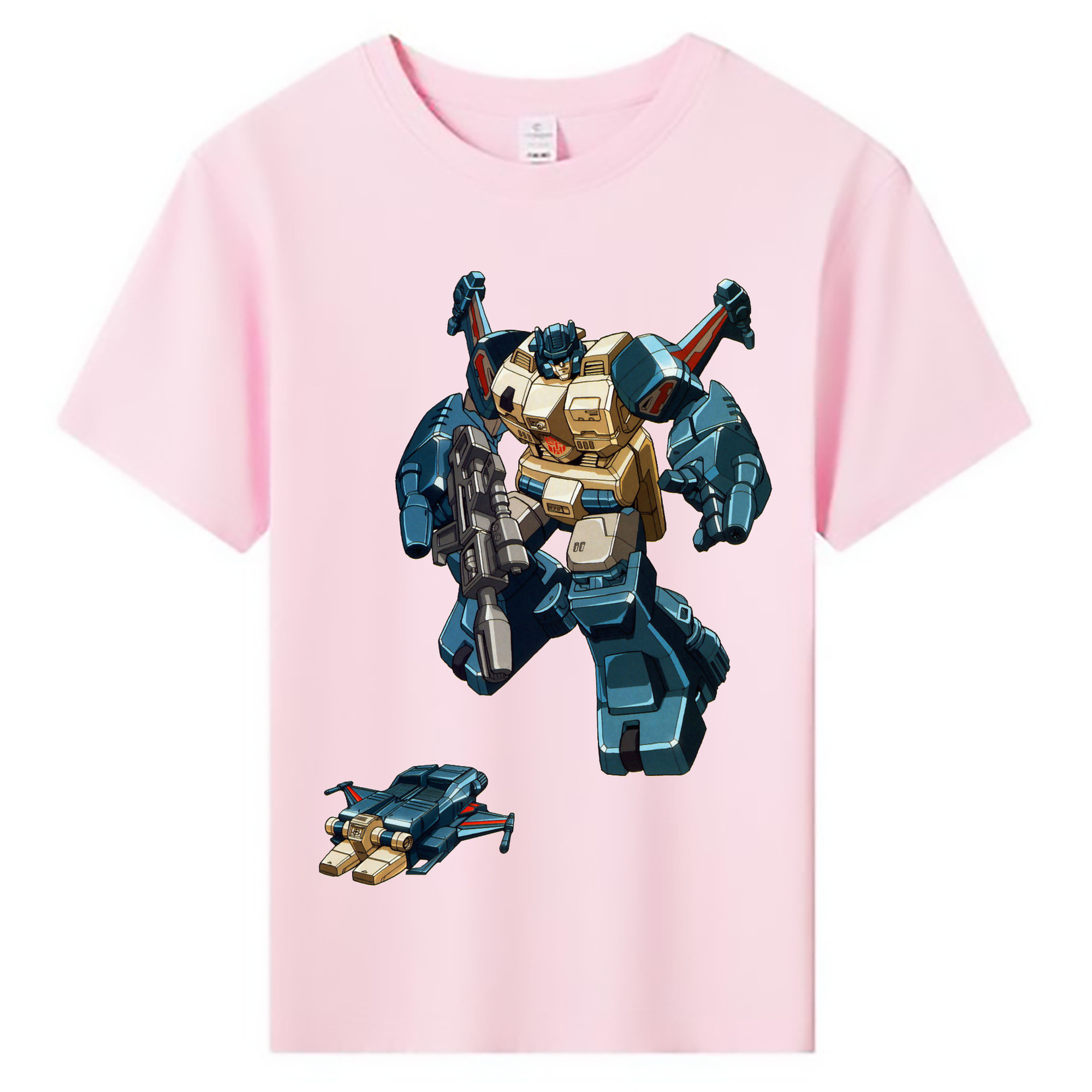 （画像用）  綿100％キッズTシャツ（フロントプリント）