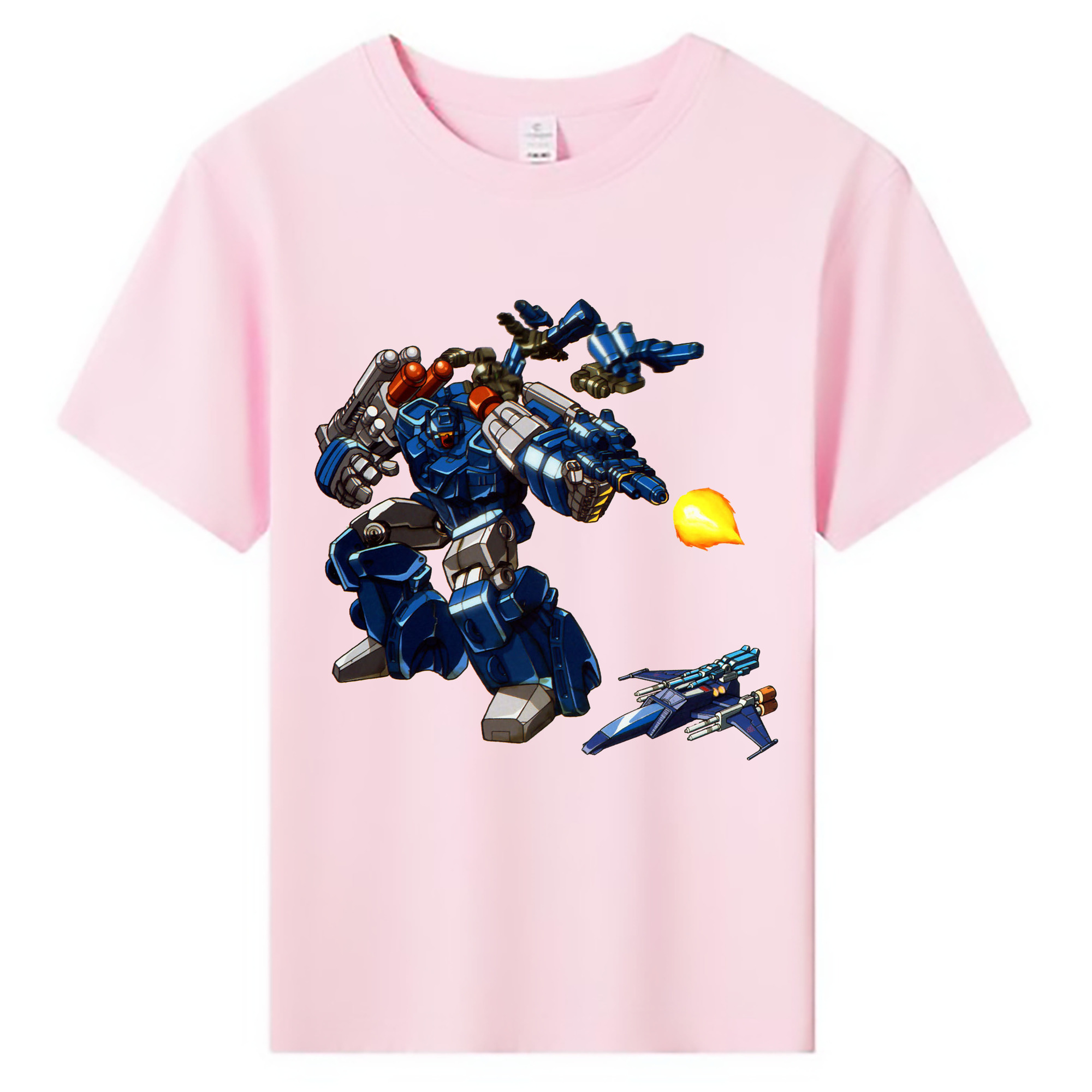 （画像用）  綿100％キッズTシャツ（フロントプリント）