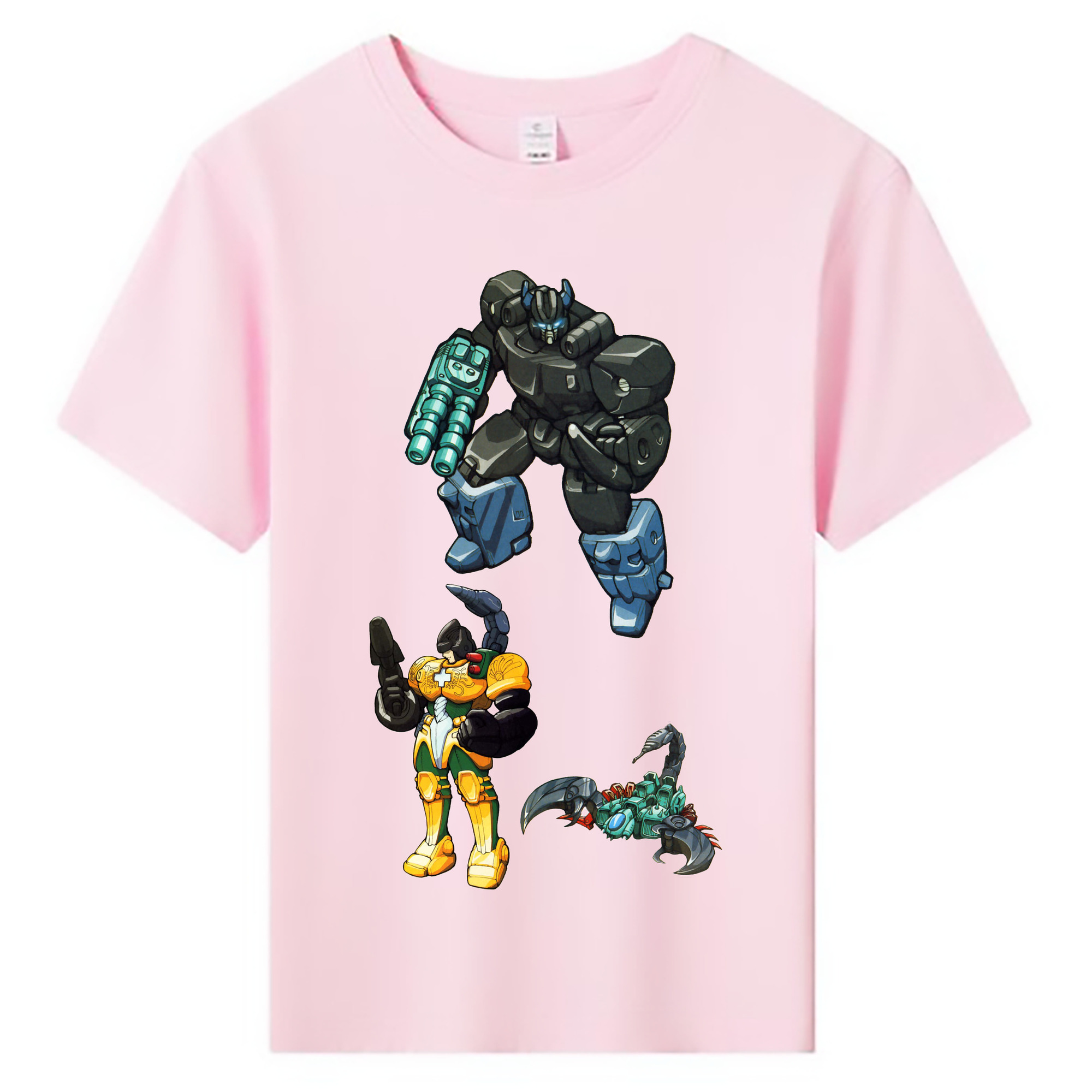 （画像用）  綿100％キッズTシャツ（フロントプリント）