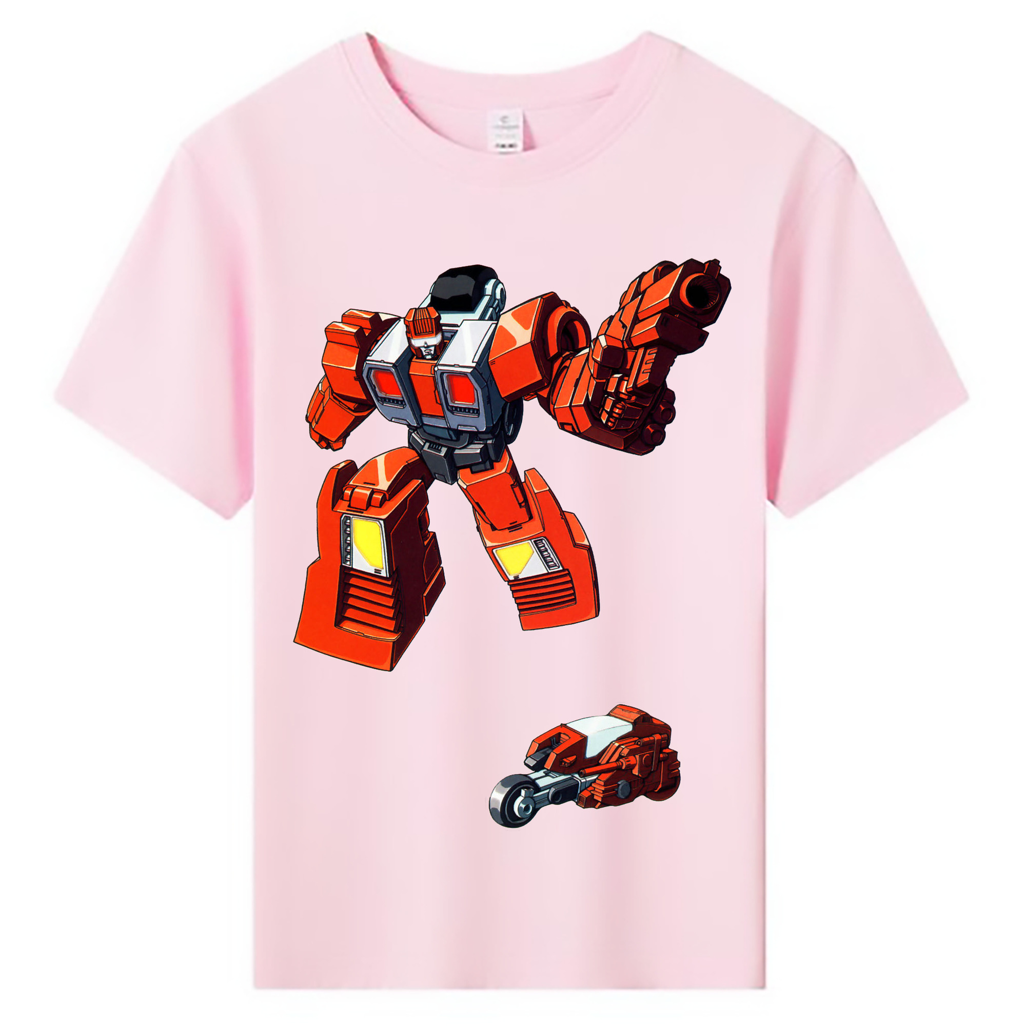 （画像用）  綿100％キッズTシャツ（フロントプリント）