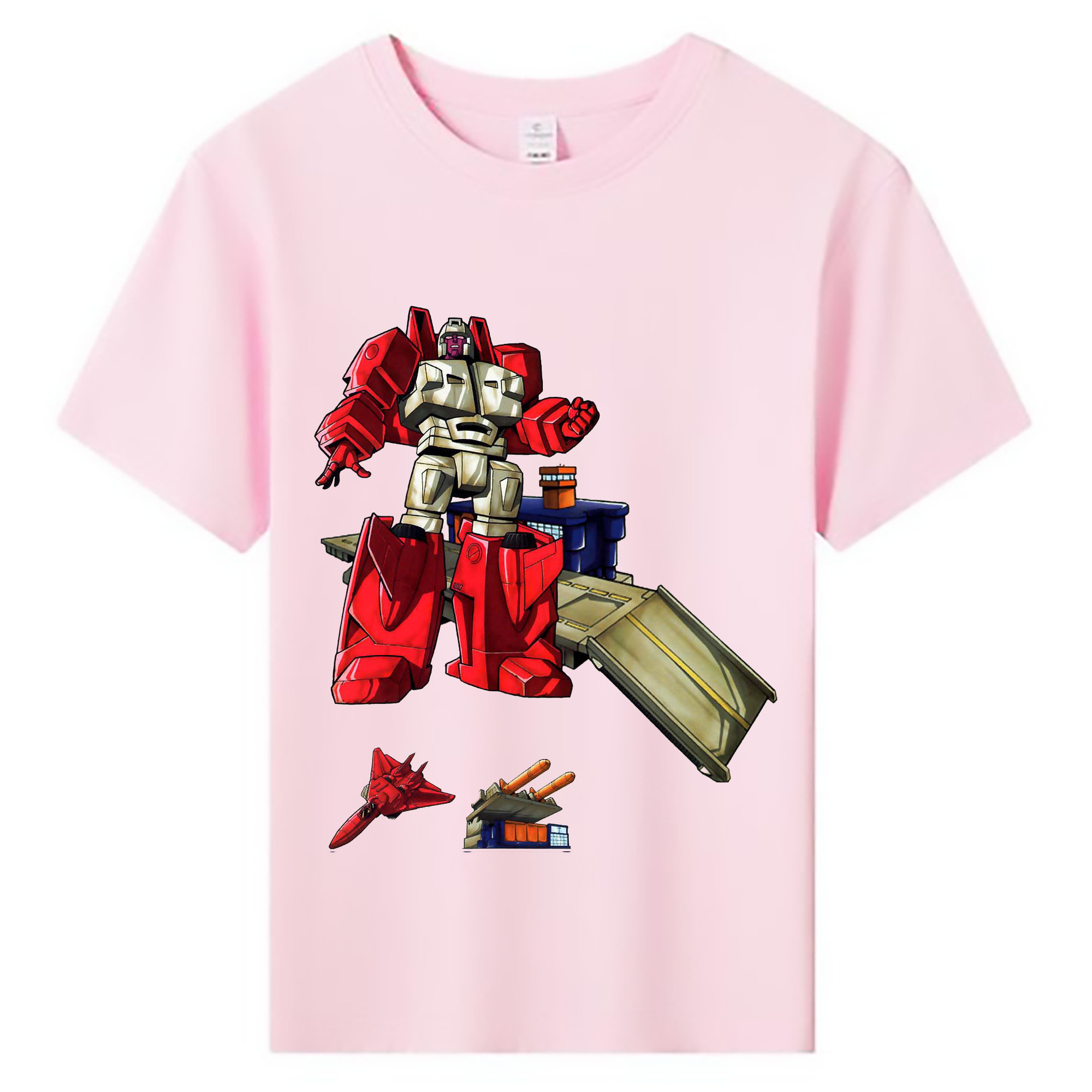 （画像用）  綿100％キッズTシャツ（フロントプリント）