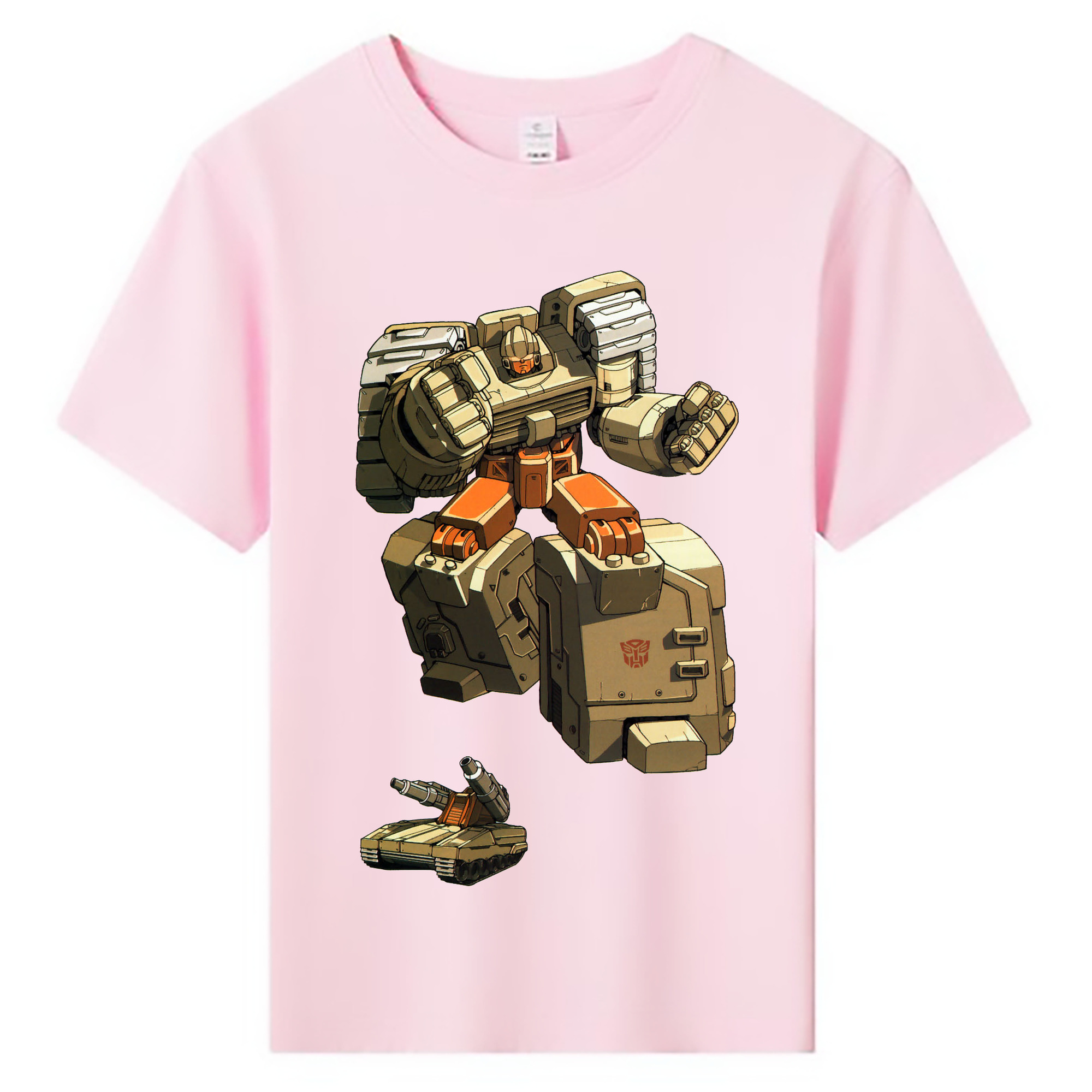 （画像用）  綿100％キッズTシャツ（フロントプリント）