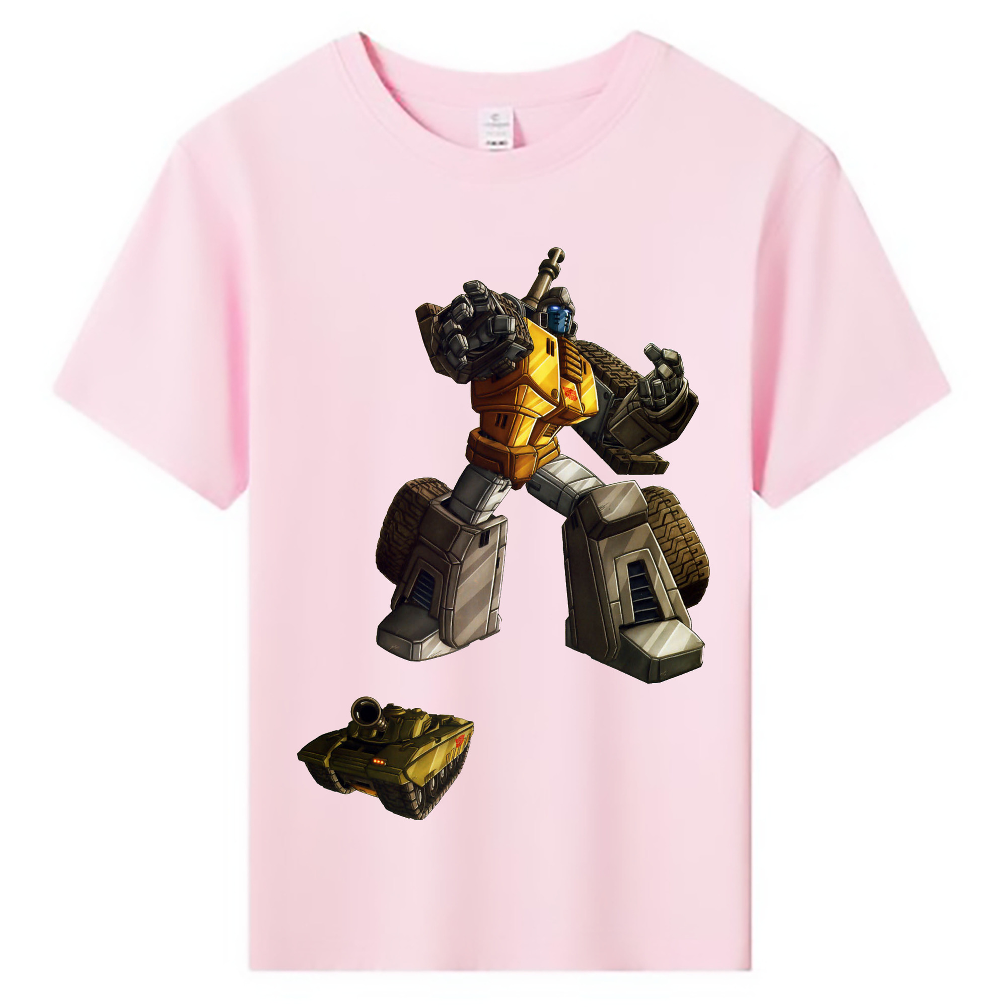 （画像用）  綿100％キッズTシャツ（フロントプリント）