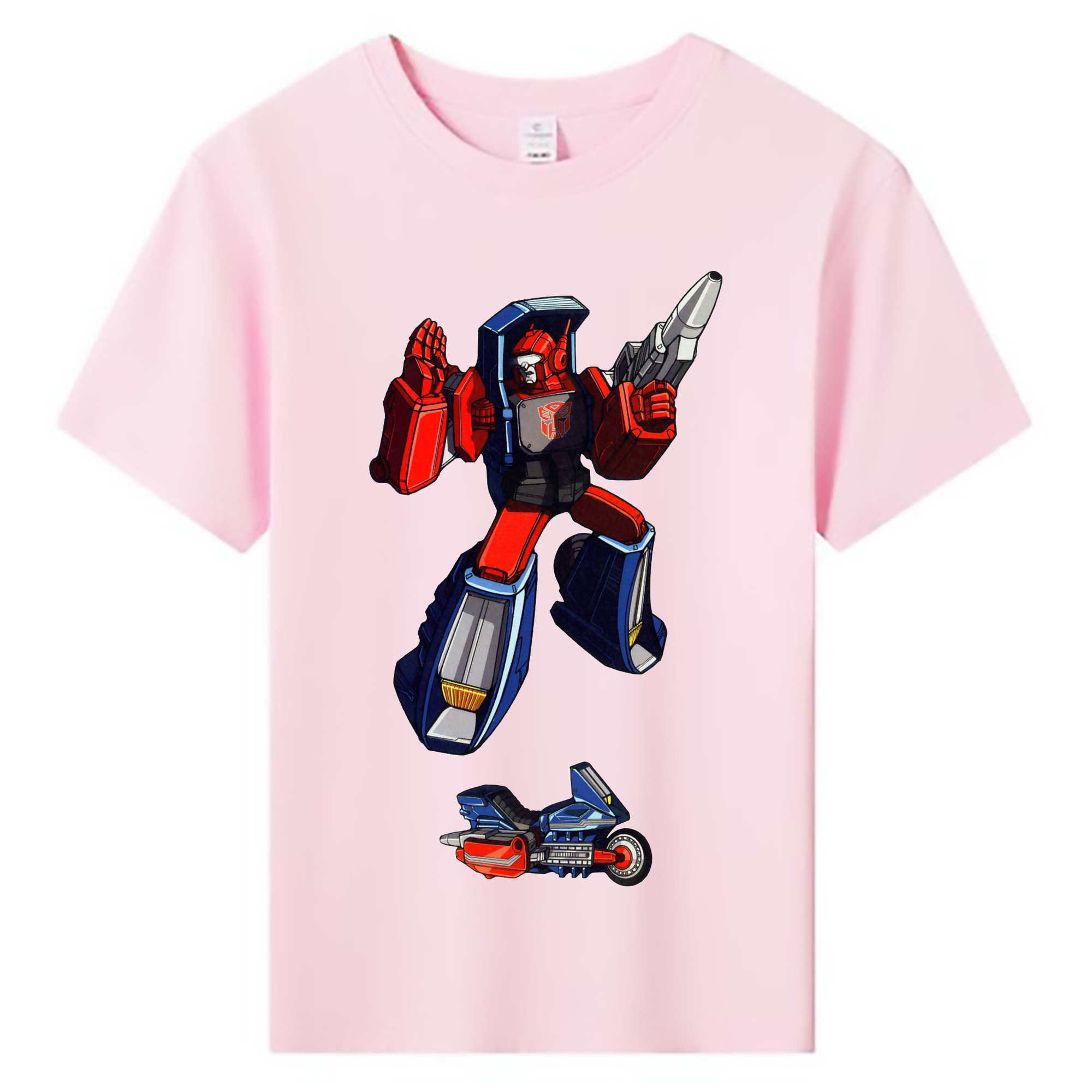 （画像用）  綿100％キッズTシャツ（フロントプリント）