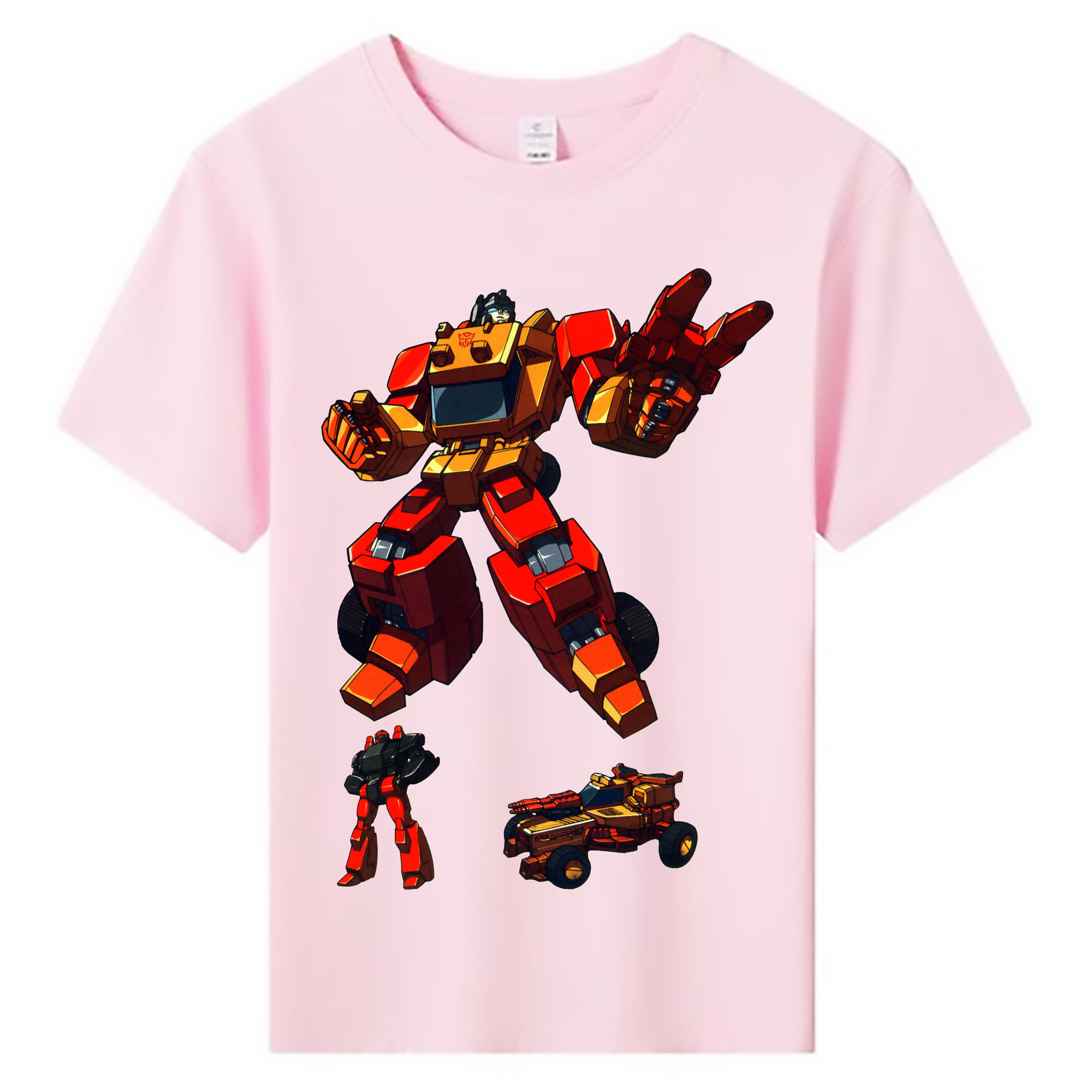 （画像用）  綿100％キッズTシャツ（フロントプリント）