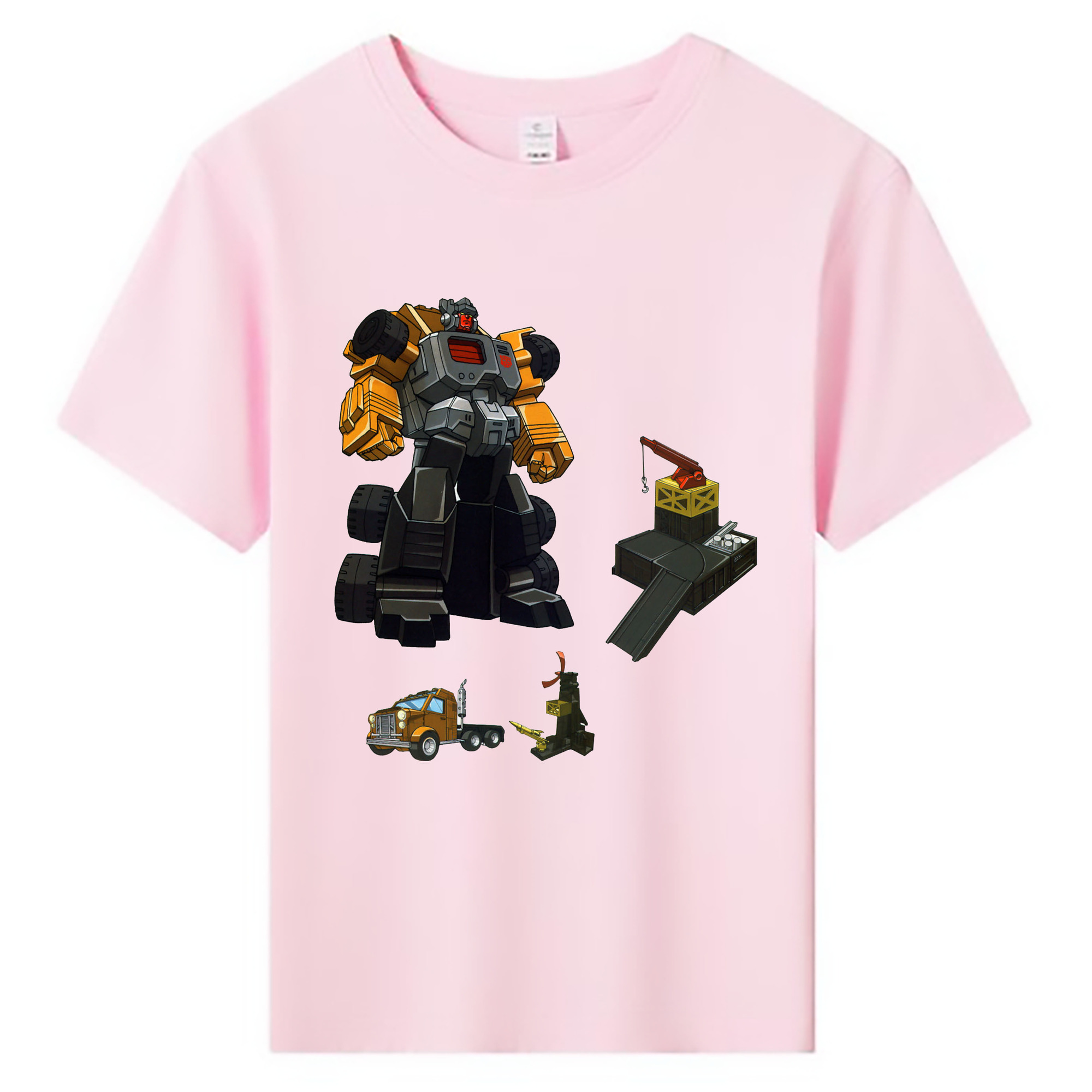 （画像用）  綿100％キッズTシャツ（フロントプリント）