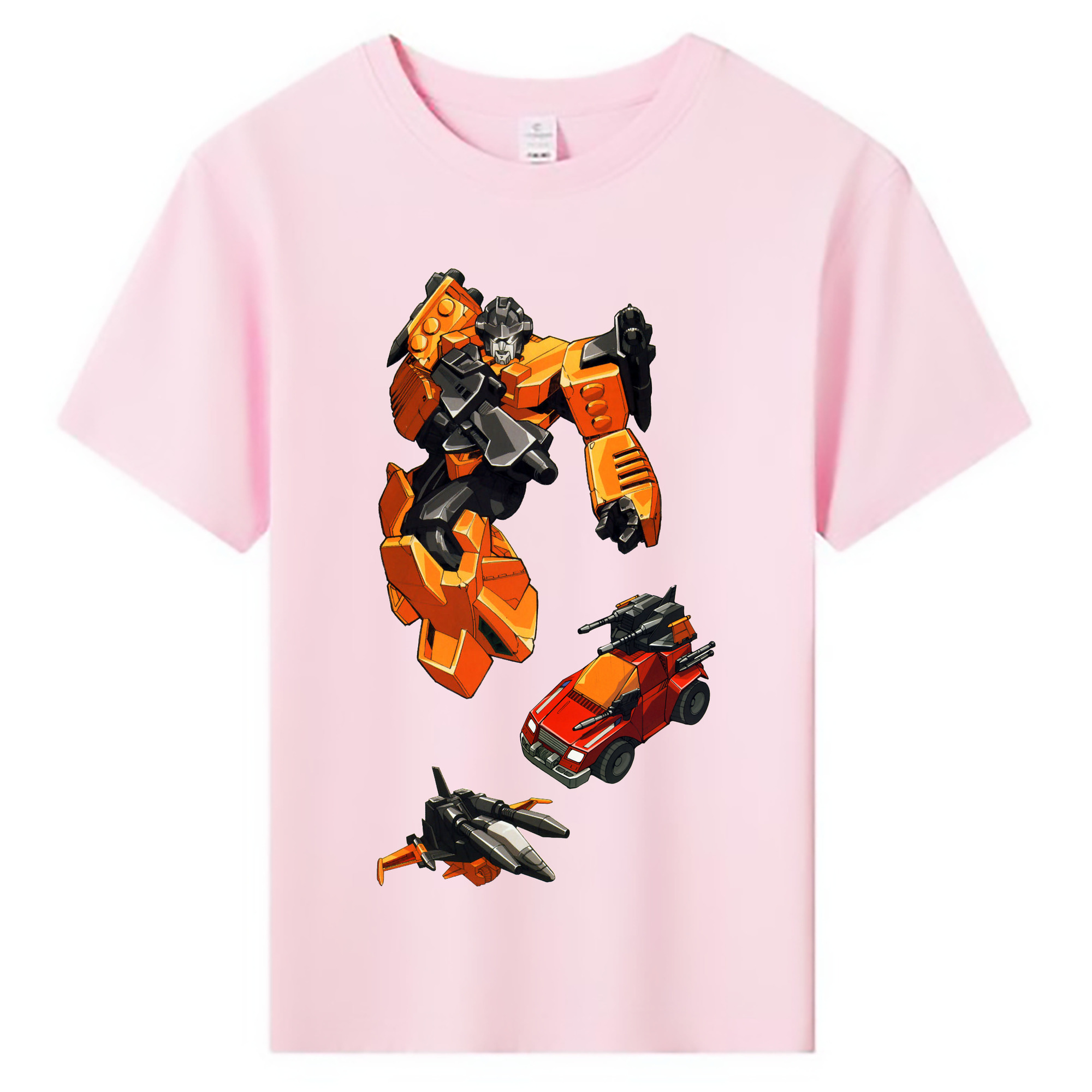 （画像用）  綿100％キッズTシャツ（フロントプリント）