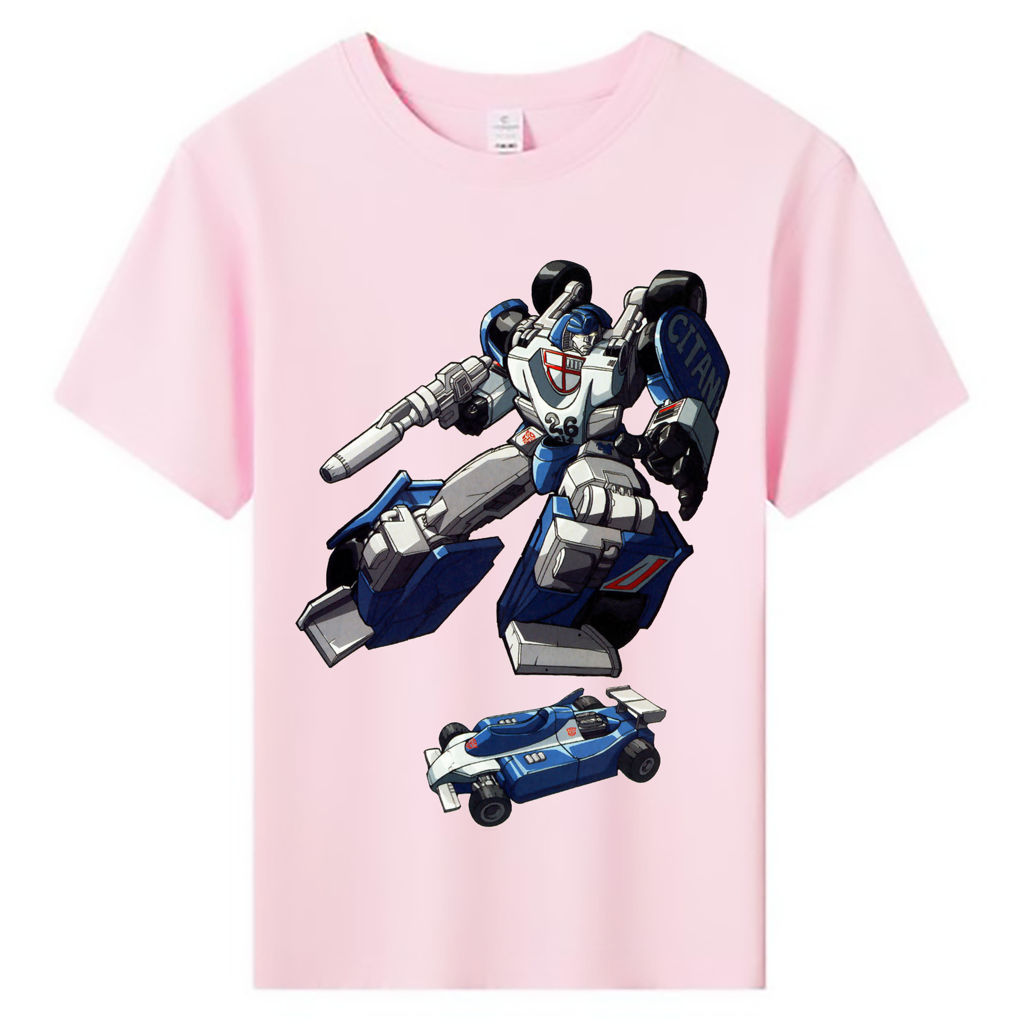 （画像用）  綿100％キッズTシャツ（フロントプリント）